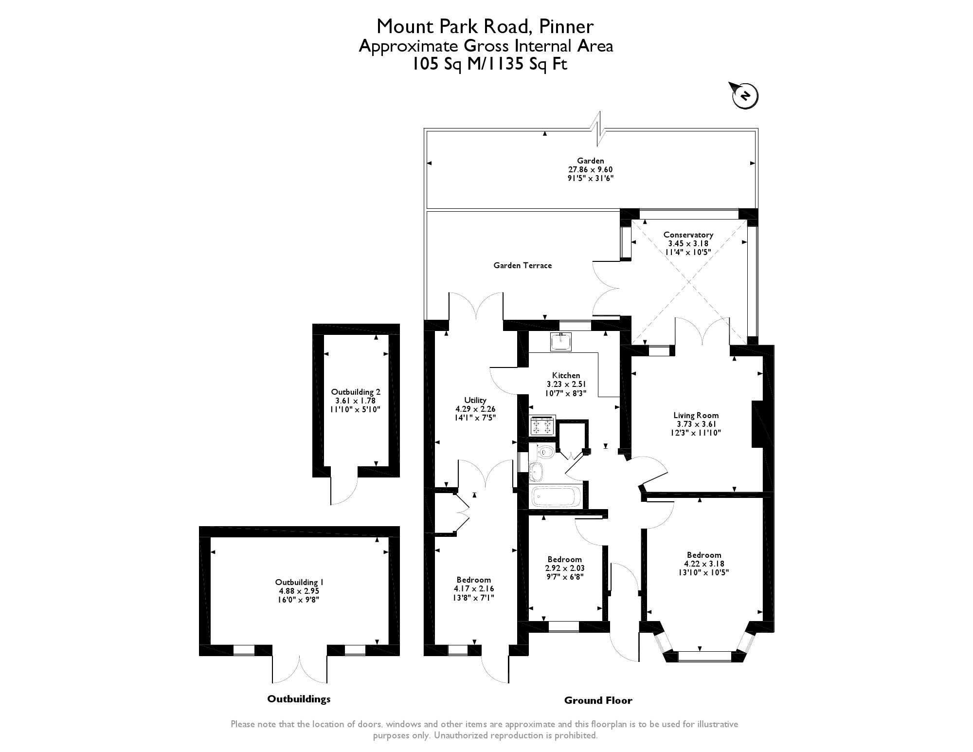 Mount Park Road, Pinner, Middlesex HA5, 3 bedroom semidetached