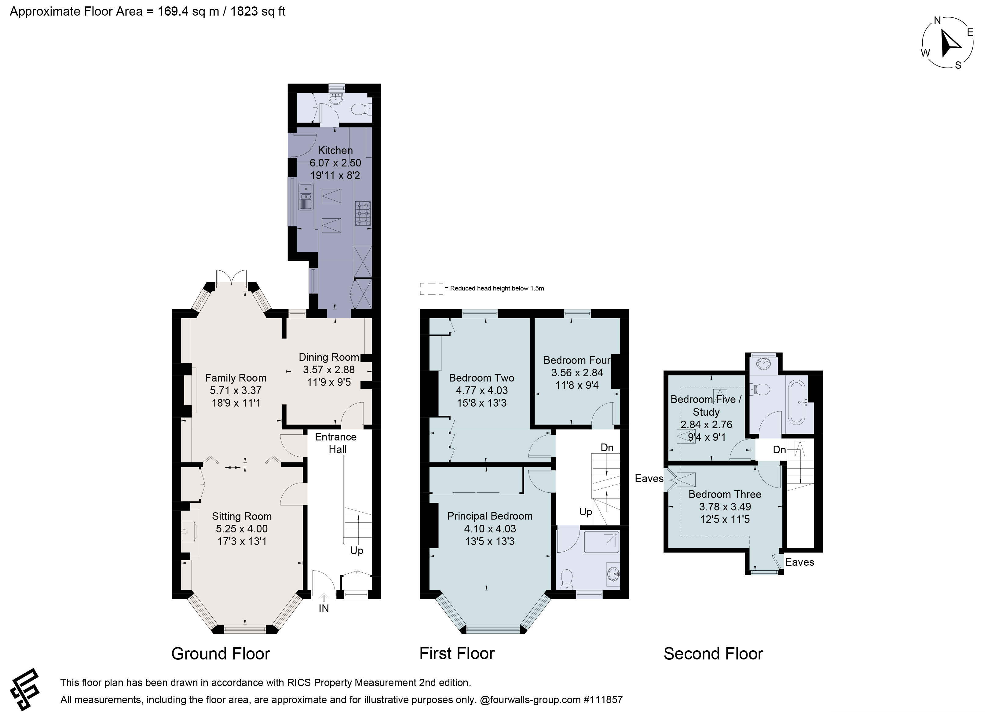 34, Henleaze Avenue, Bristol floorplan