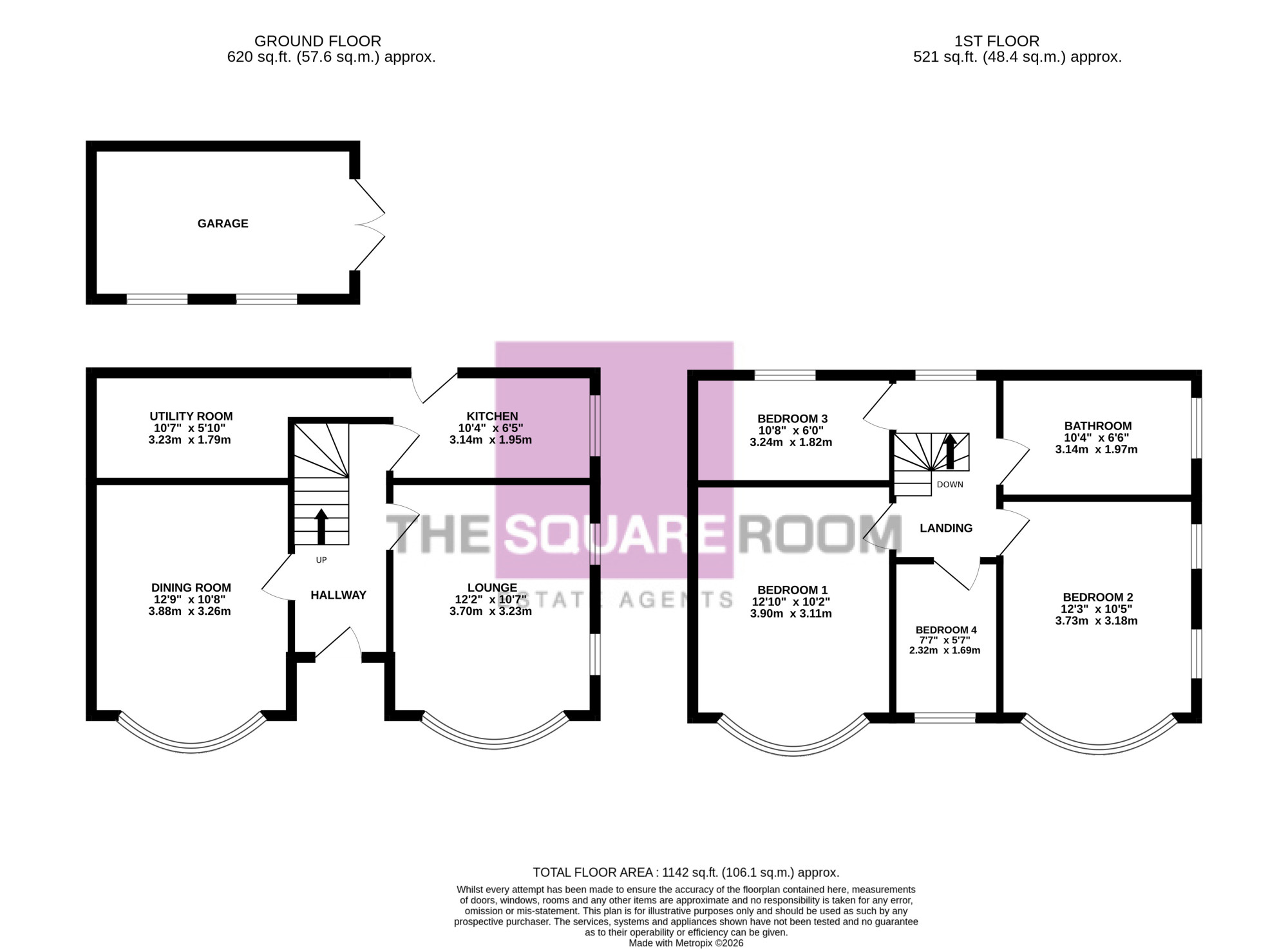 56, Grange Road, Layton floorplan