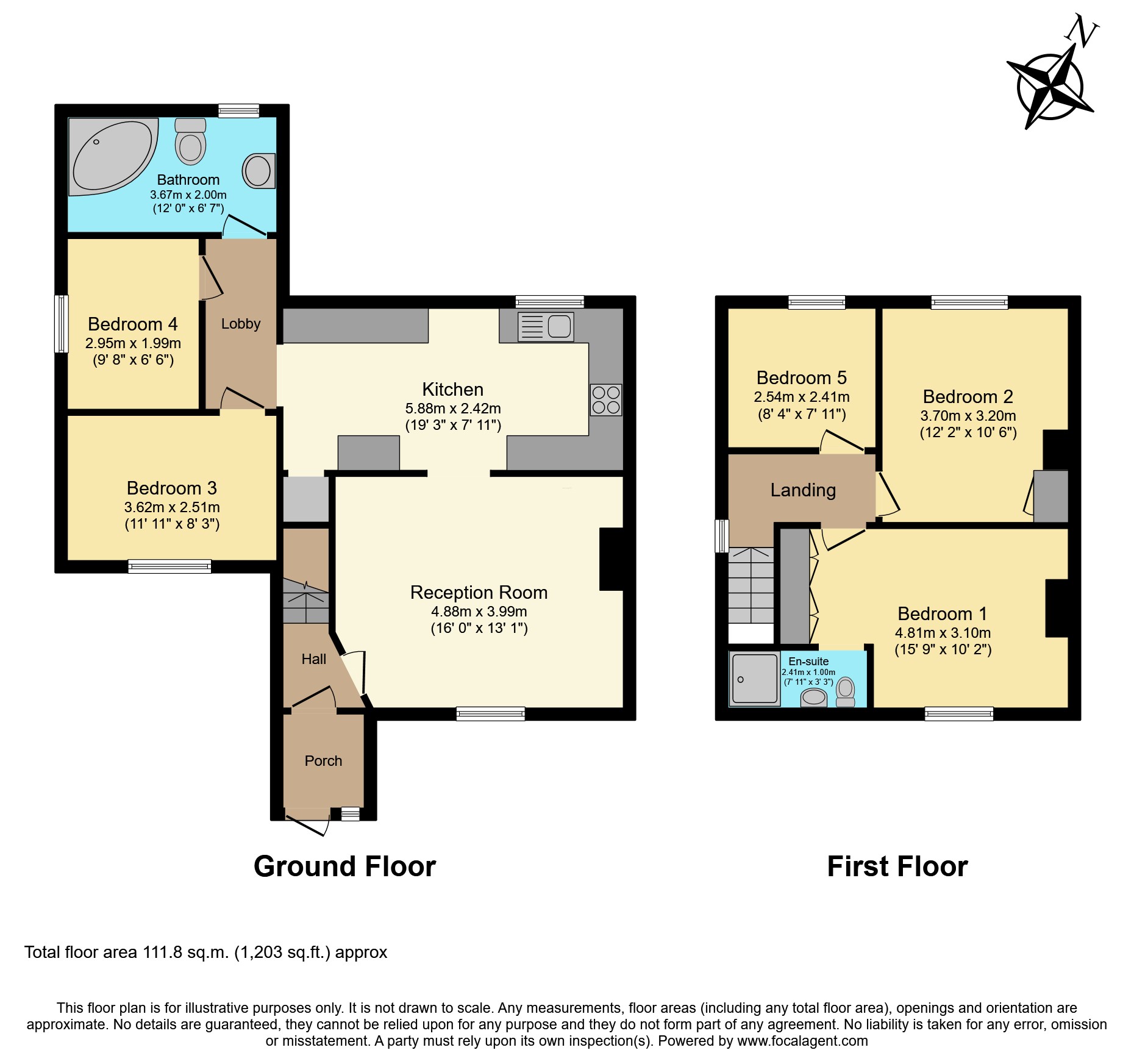 51, Conduit Way, London floorplan