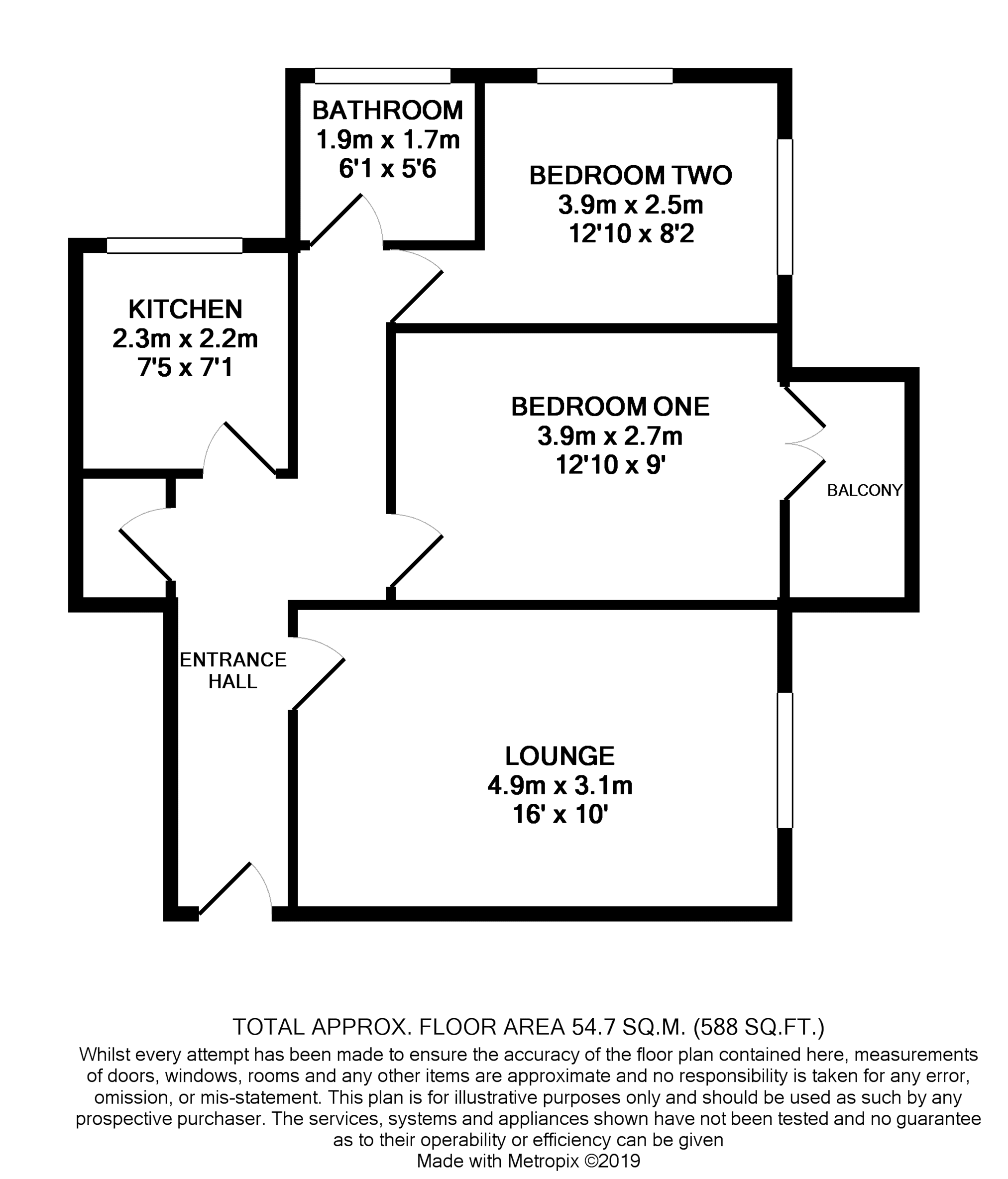 2 Bedrooms Flat for sale in Wyndham Avenue, Manchester M27