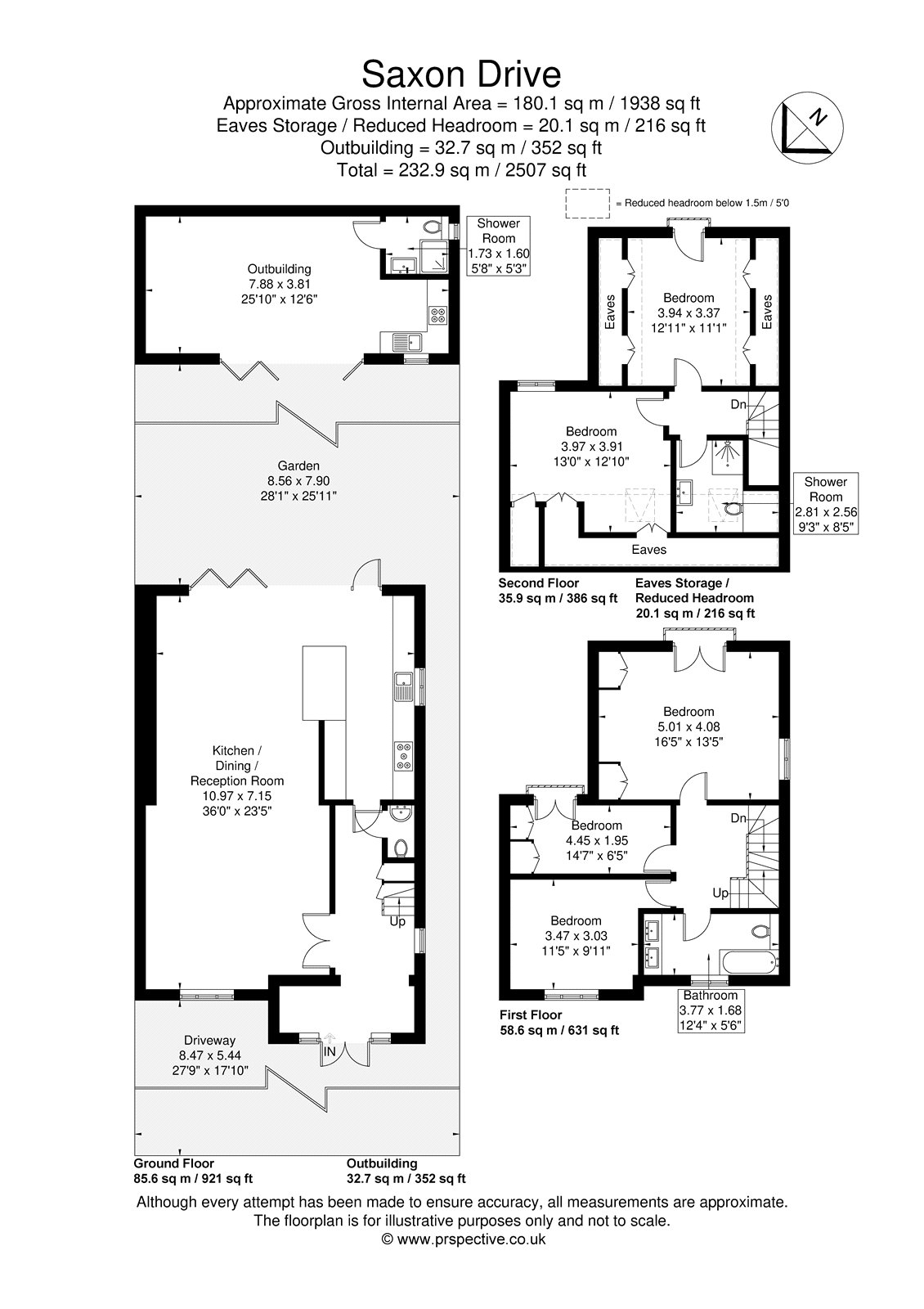 15, Saxon Drive, London floorplan