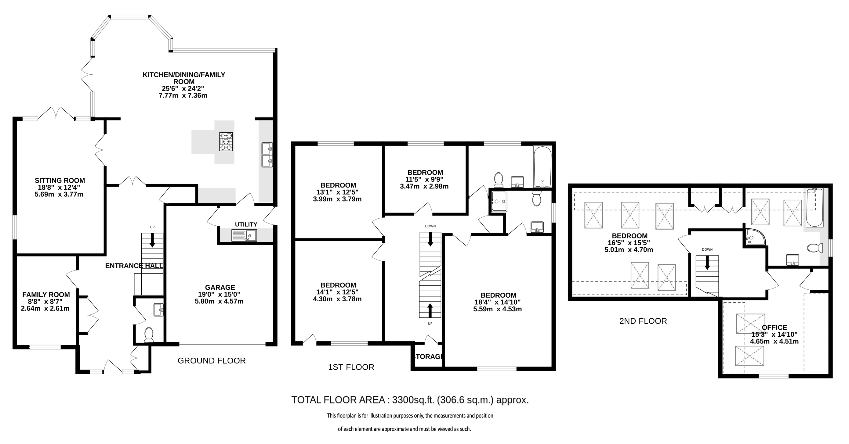 27, Moreton Avenue, Hertfordshire floorplan