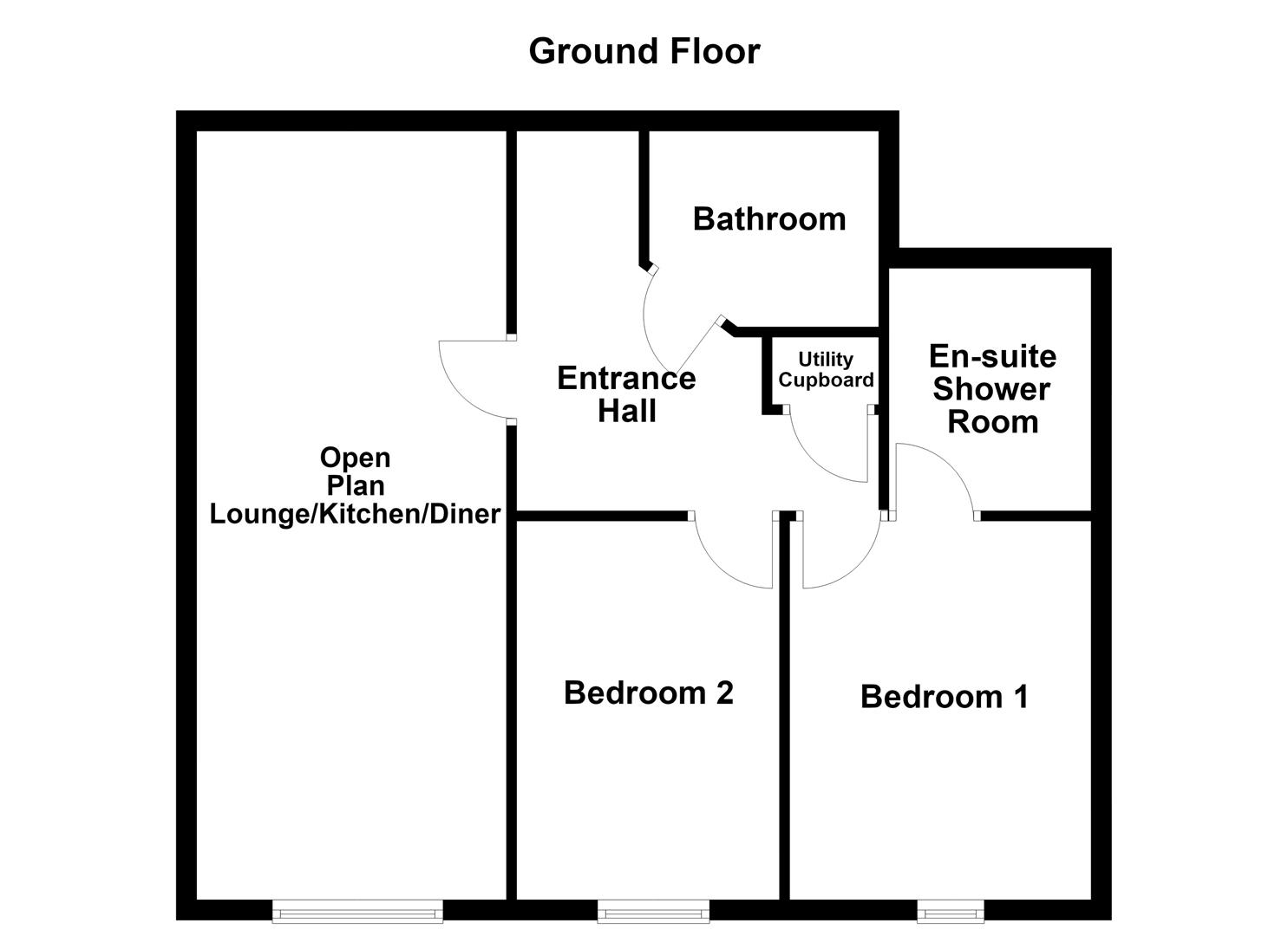 16 Mulberry House, Burgage Square, Wakefield floorplan