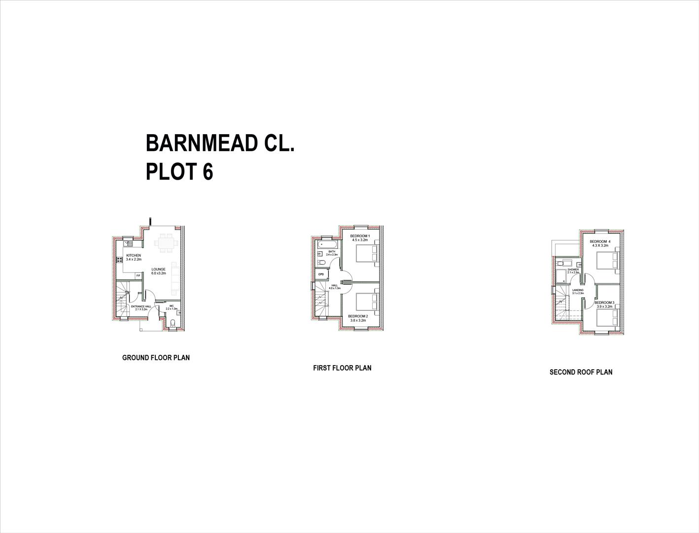 Plot 6, Barnmead Close, Start Hill, Bishop's Stortford floorplan