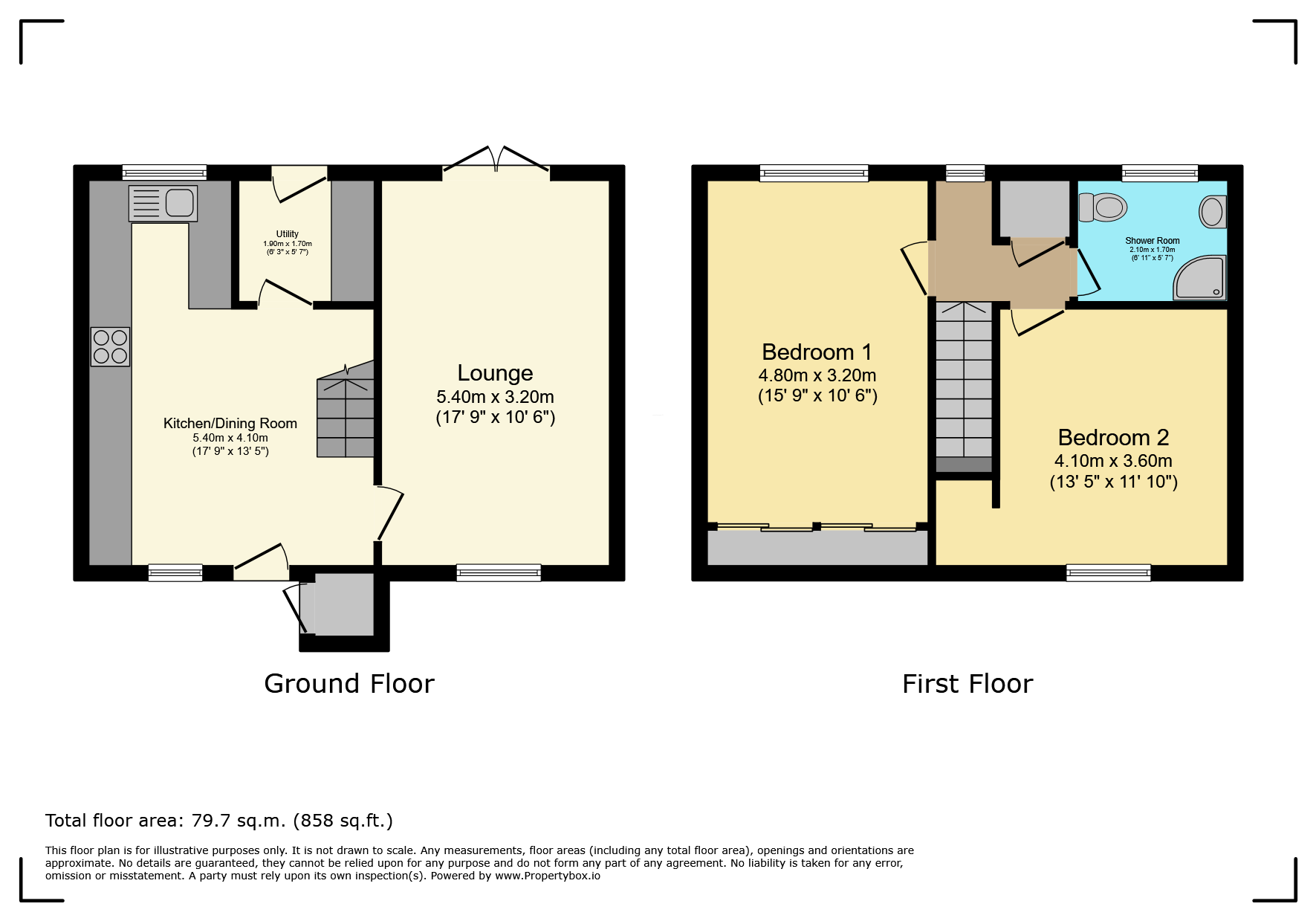 158, Tummel Road, Glenrothes floorplan