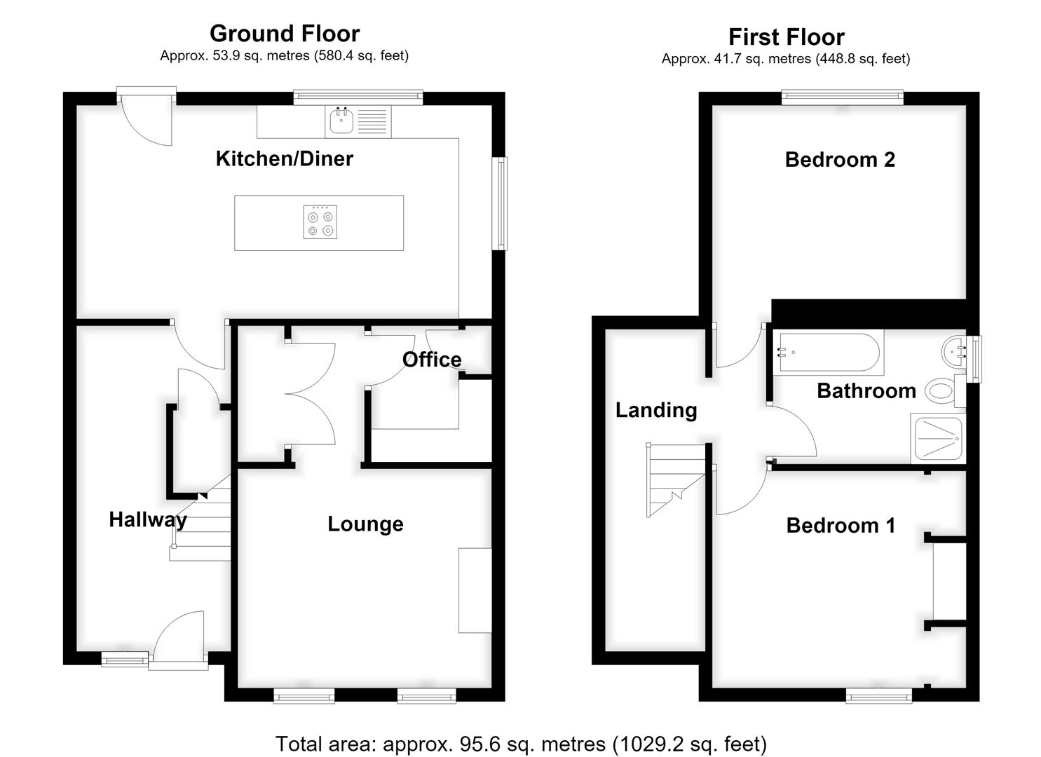 3, Mill Lane, Spalding floorplan