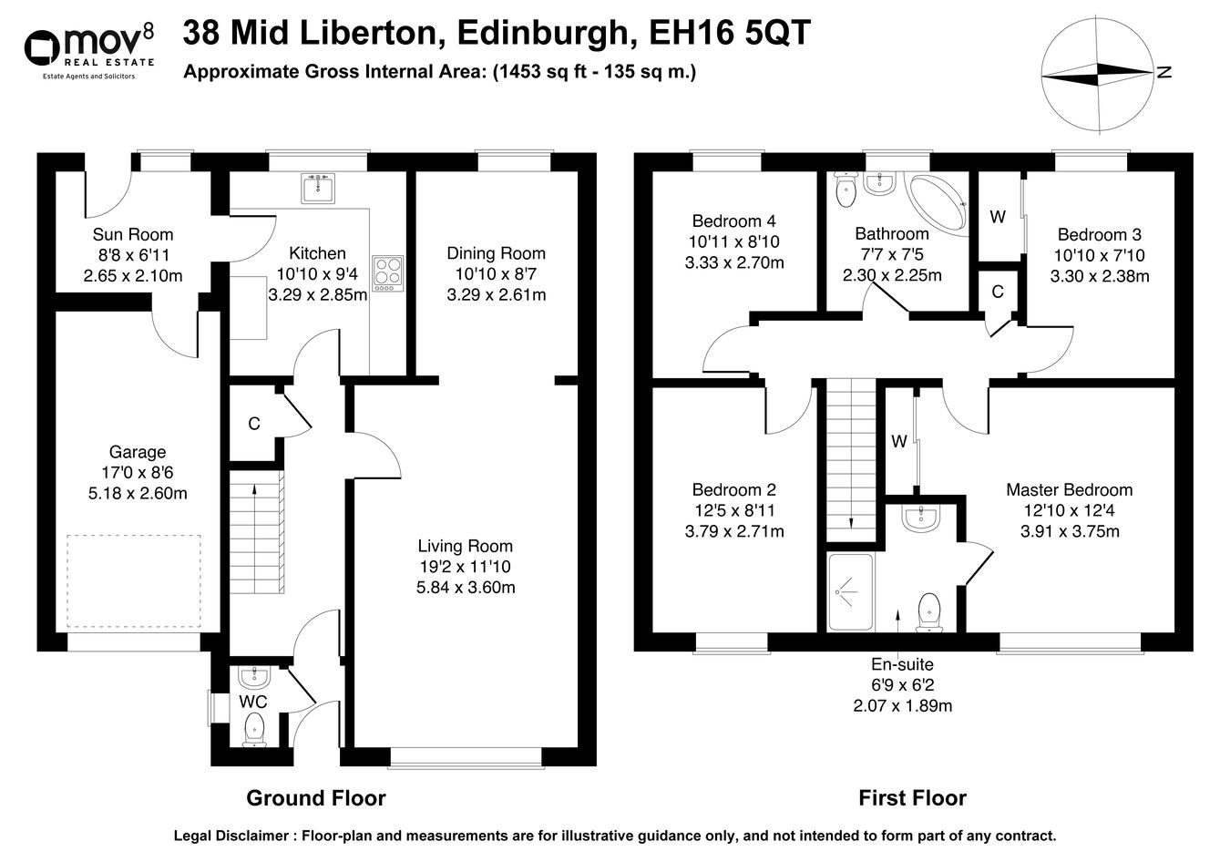 38, Mid Liberton, Edinburgh floorplan