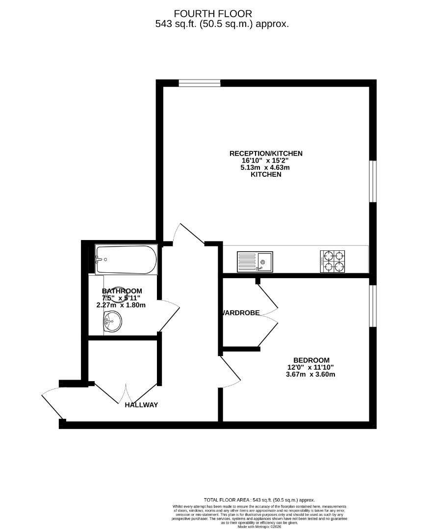 199 Northstand Apartments, Highbury Stadium Square, London floorplan