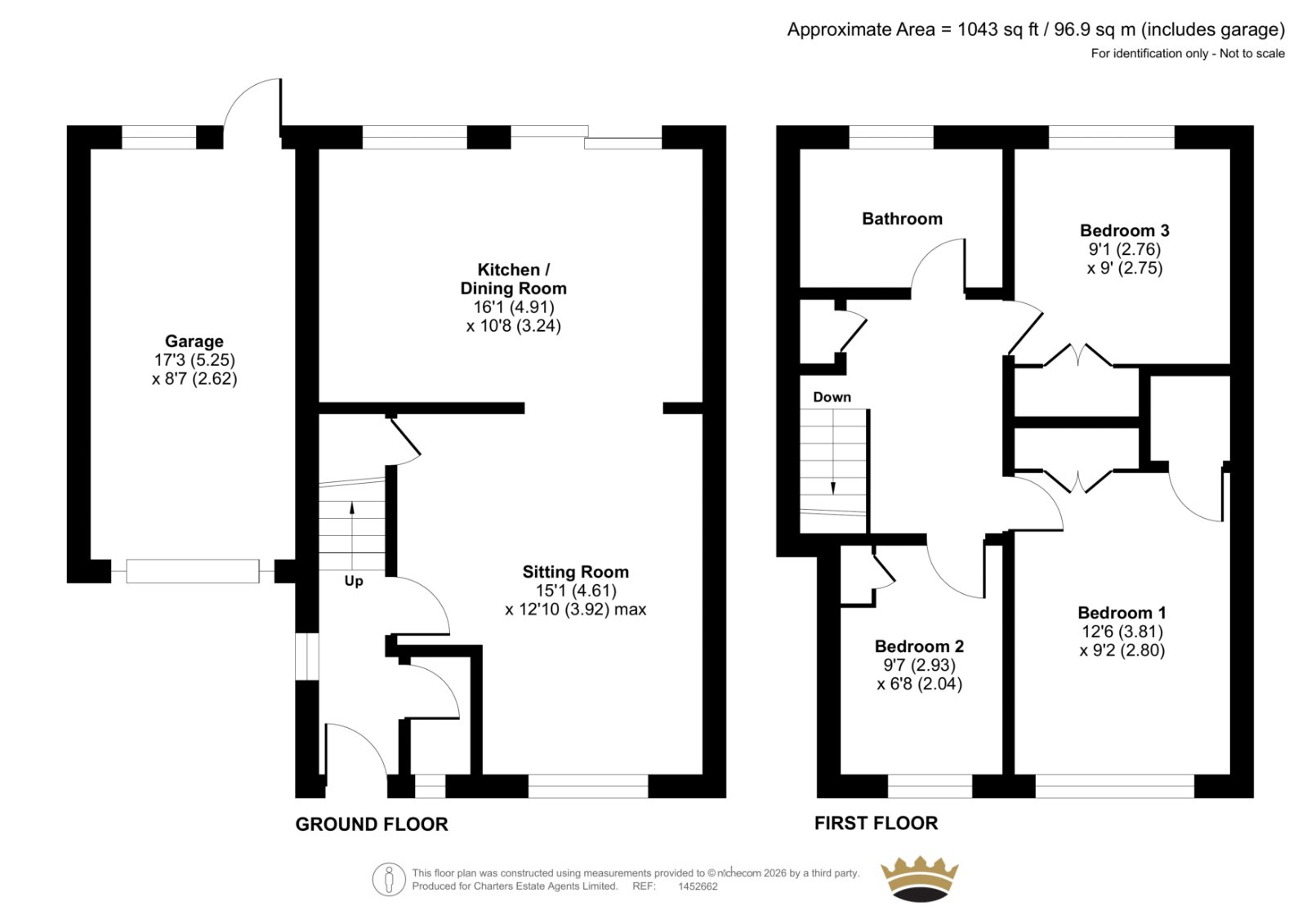 7, Glebeside Close, Worthing floorplan