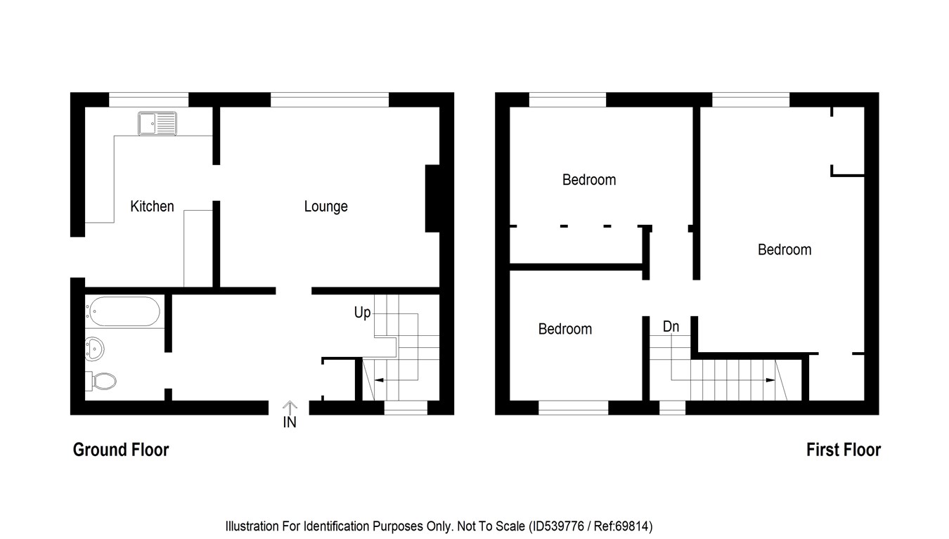 3 Bedrooms End terrace house for sale in Cheviot Road, Kirkcaldy, Fife KY2