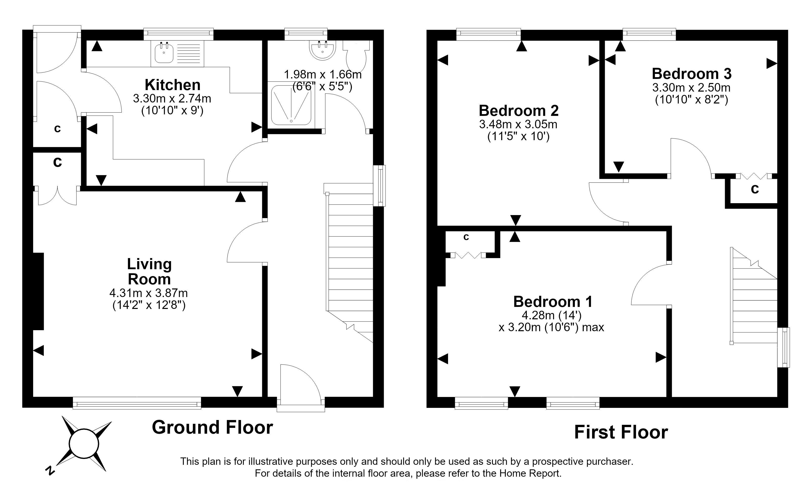 22, Dolphin Avenue, Currie, Edinburgh floorplan