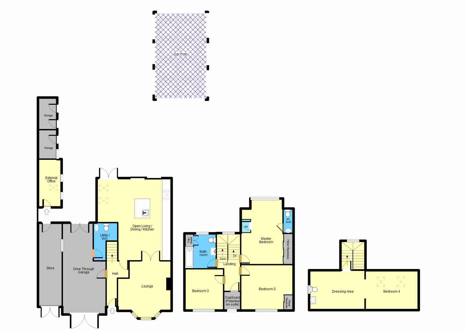 37, Percy Street, Nottingham floorplan