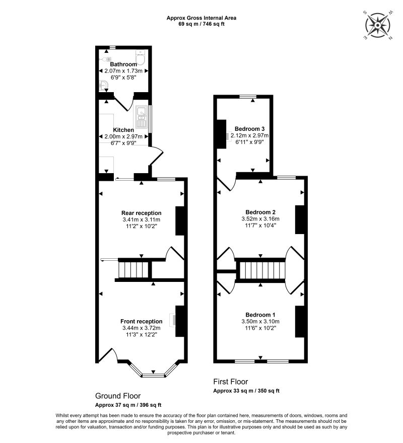 Regent Road, Gillingham floorplan