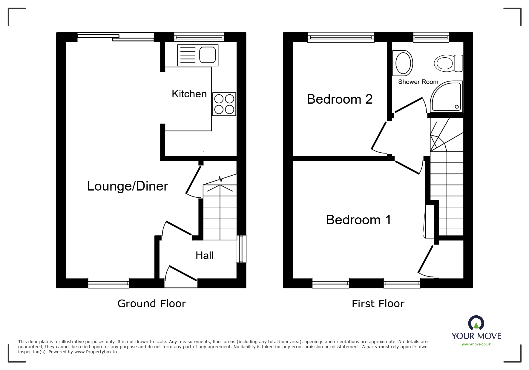 15, Stonebridge Close, Shropshire floorplan