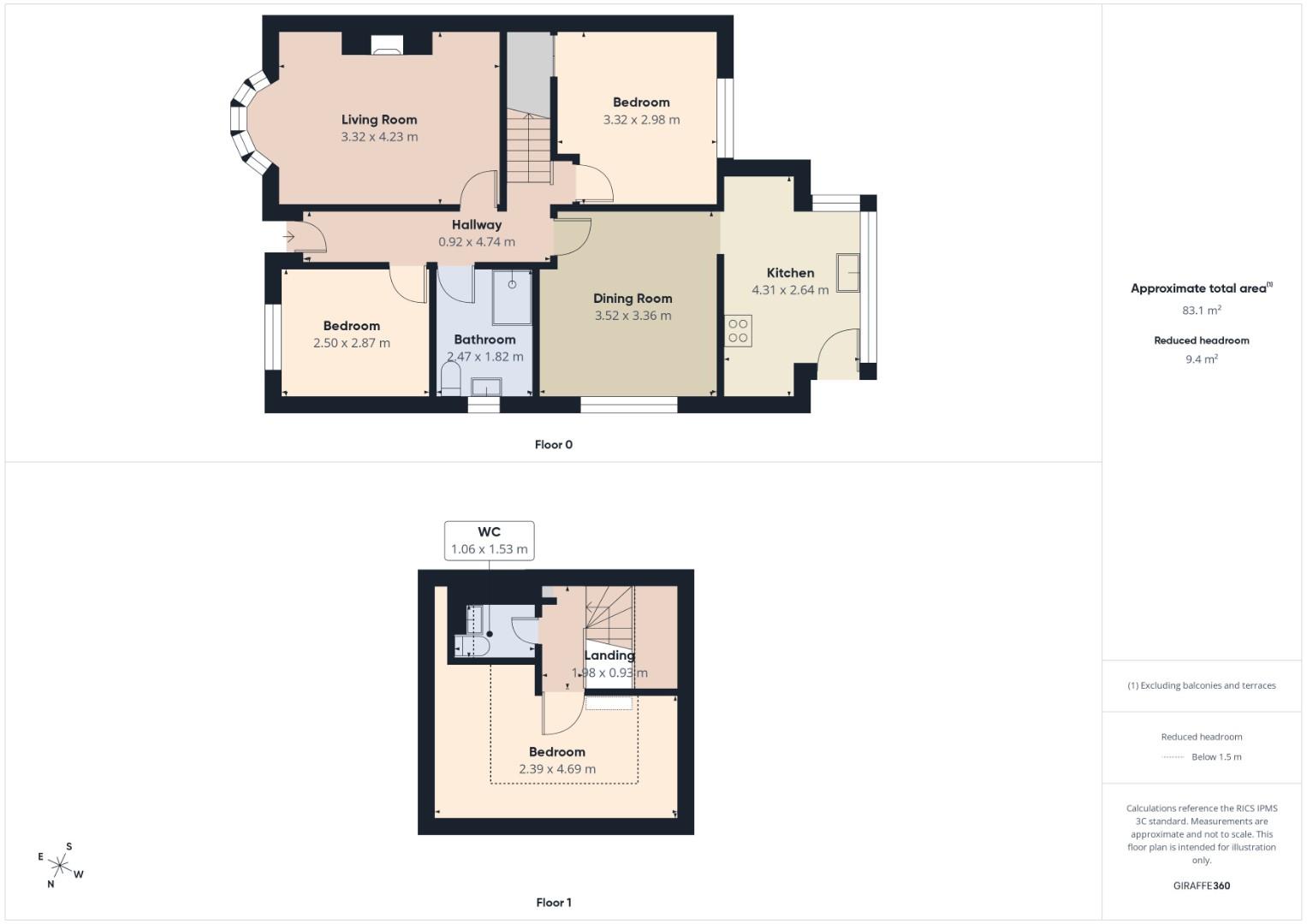 31, Harden Lane, Bradford floorplan