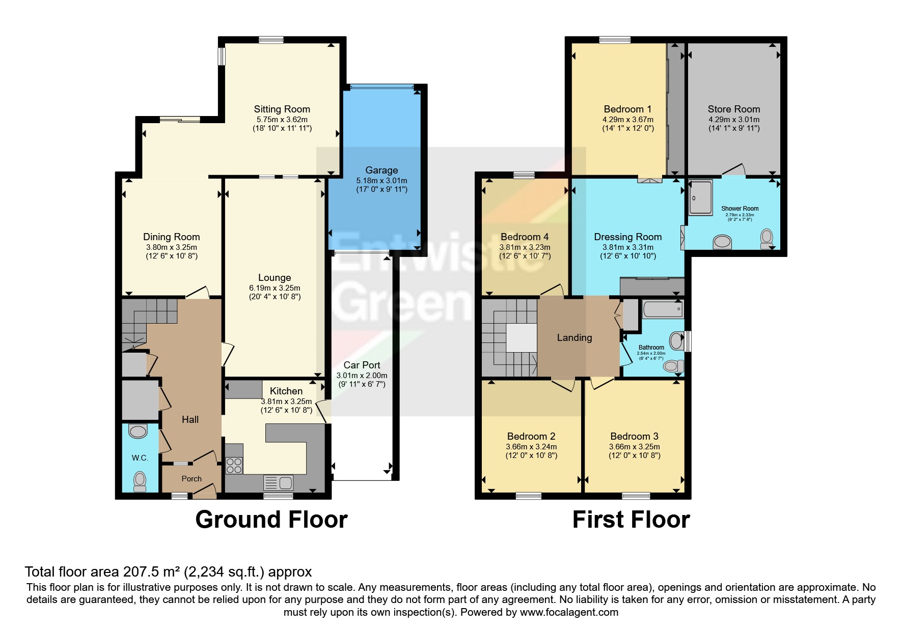 10, Merton Avenue, Preston floorplan
