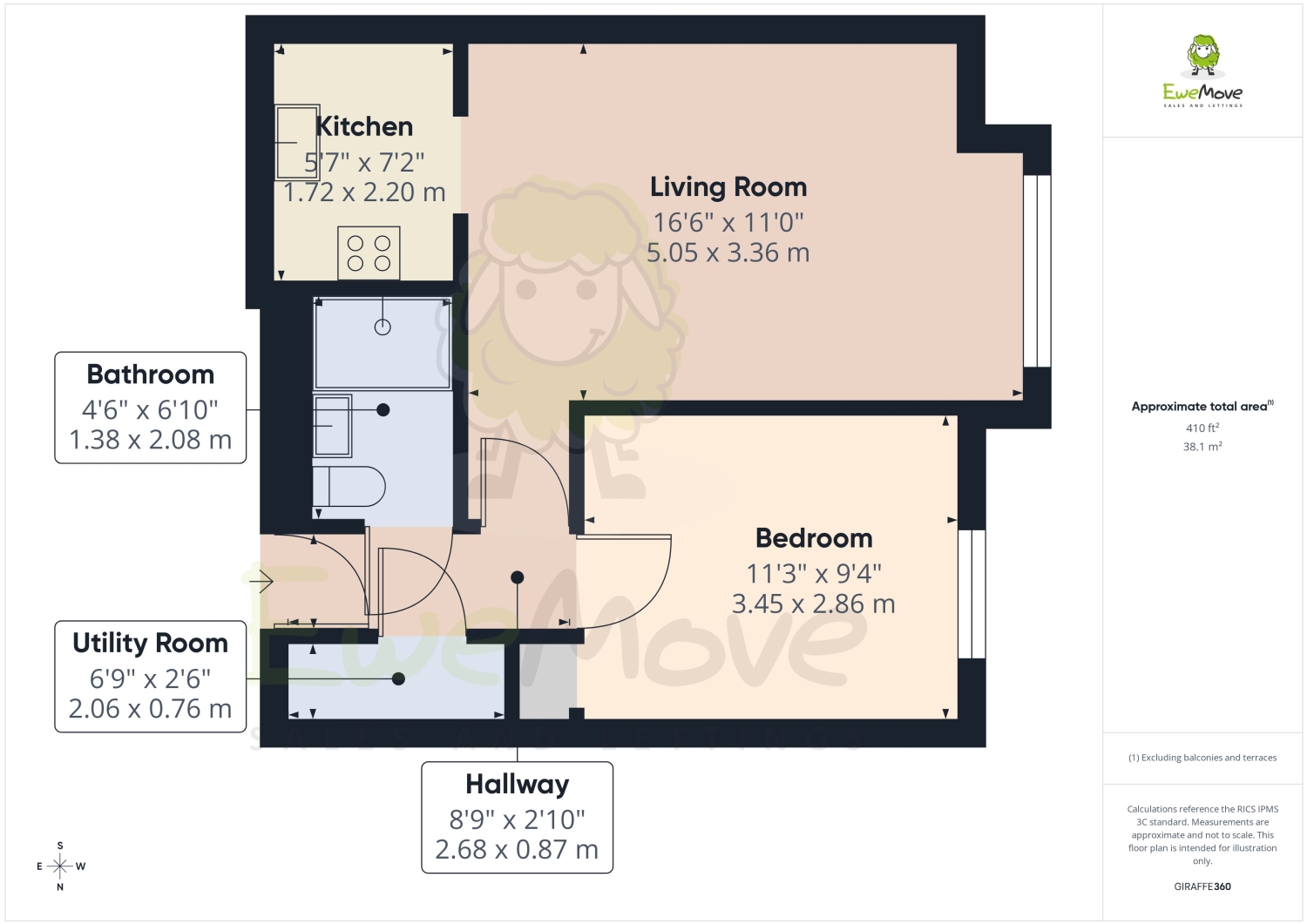 30, Oakfields, Basingstoke floorplan