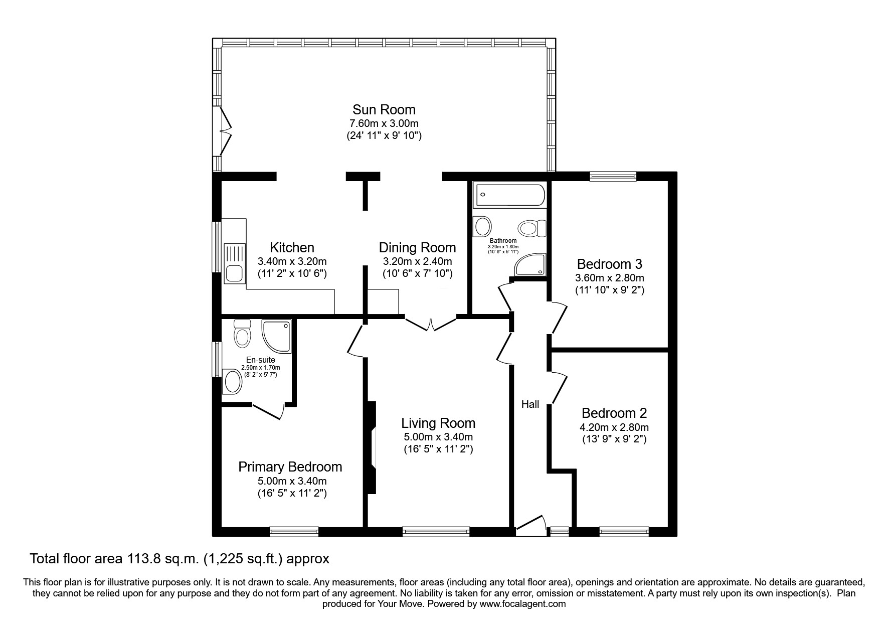 1, Forest Hill, Cumbria floorplan