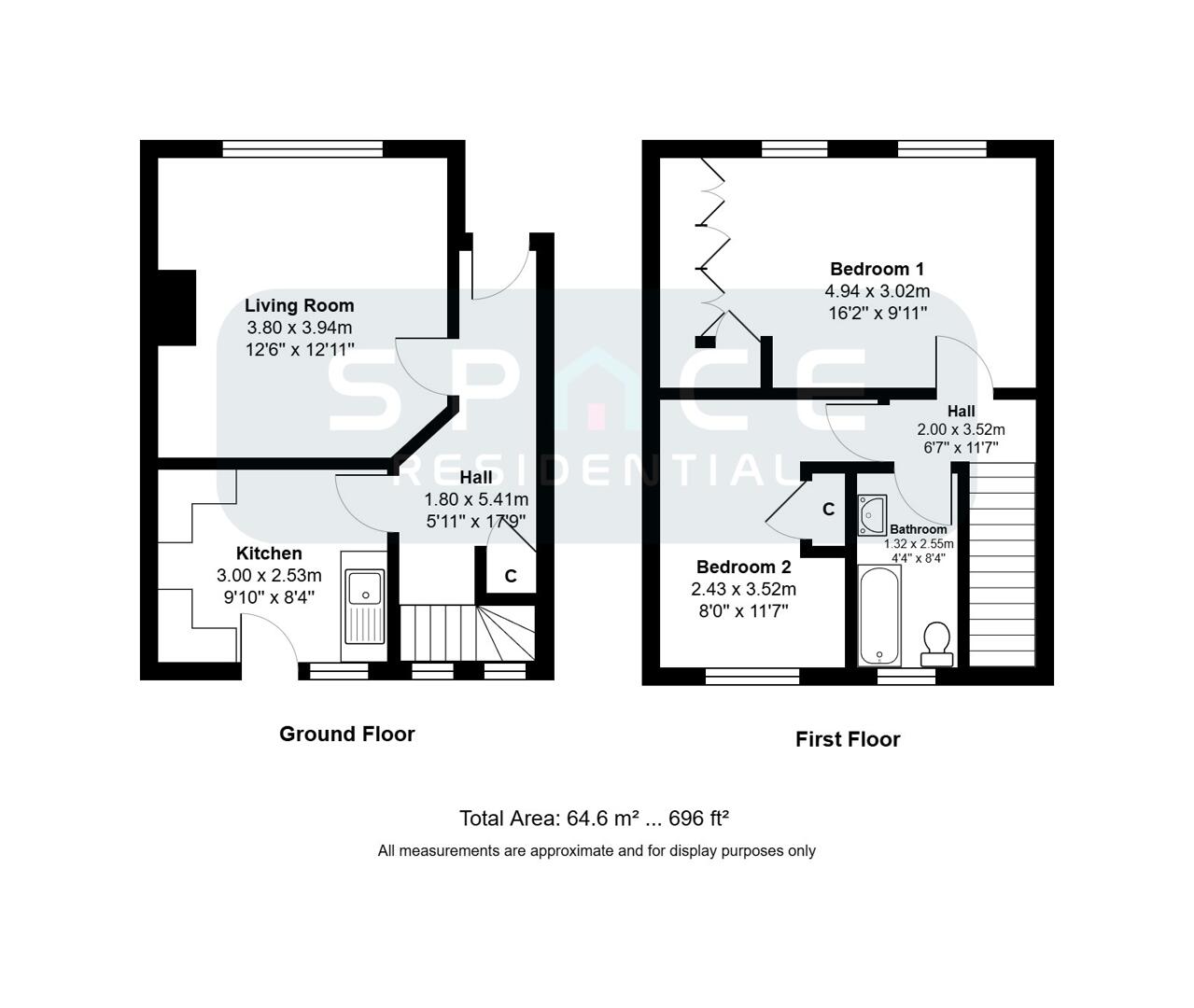95, Millfield Road, Edgware floorplan