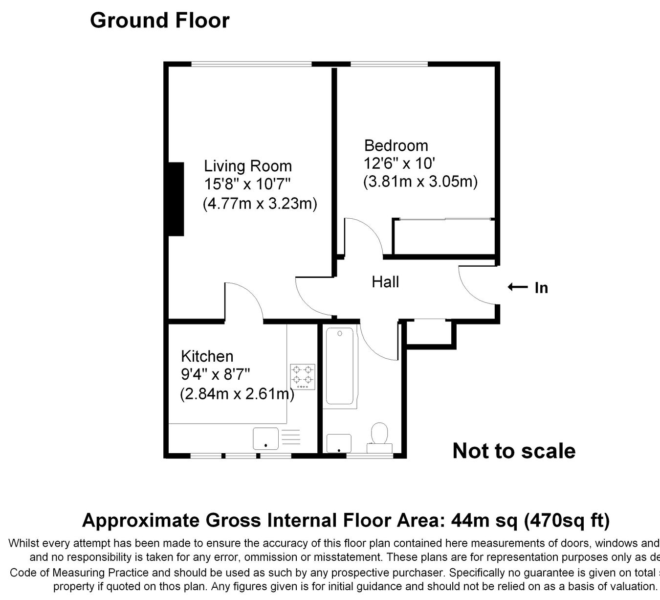 5, Vicarage Fields, Walton-on-Thames floorplan
