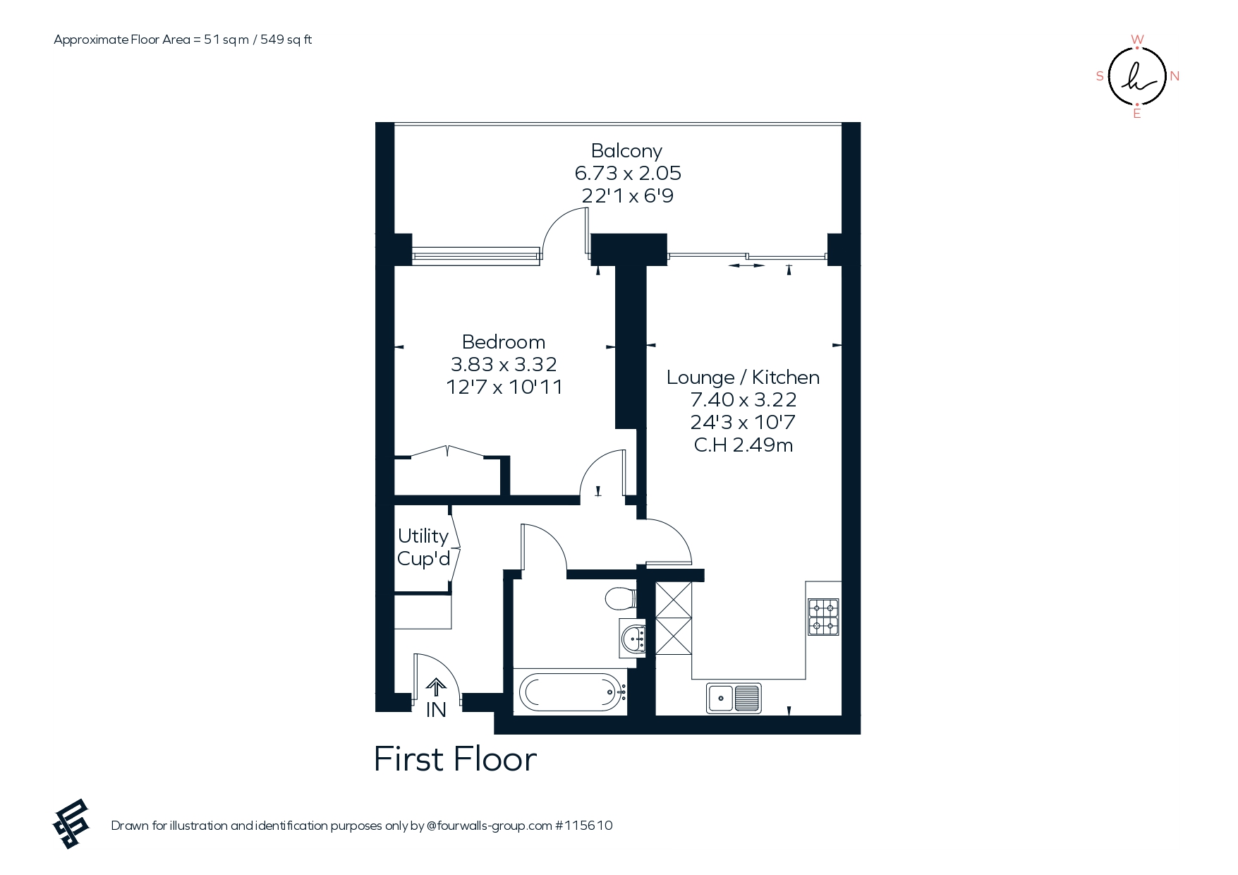 36 Knaresborough Drive, London floorplan