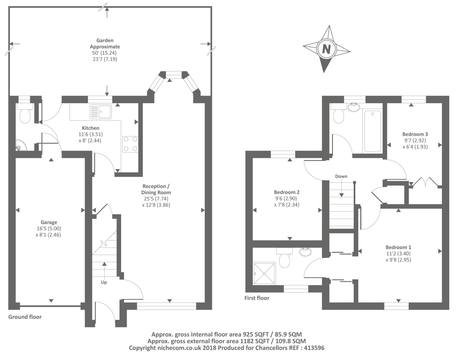 3 Bedrooms Semi-detached house for sale in Reedmace Road, Bure Park, Bicester OX26