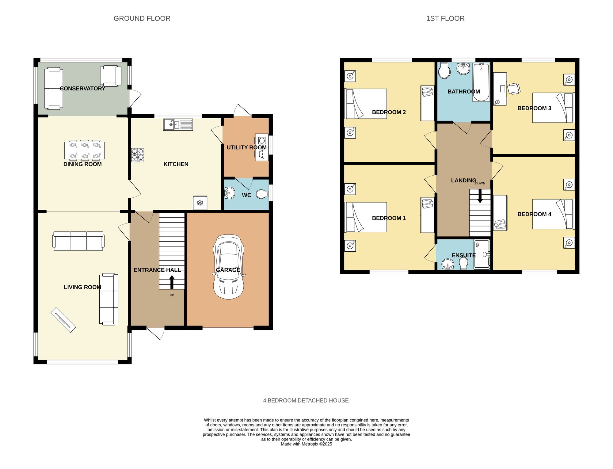 2 Waring Way, Dewsbury floorplan
