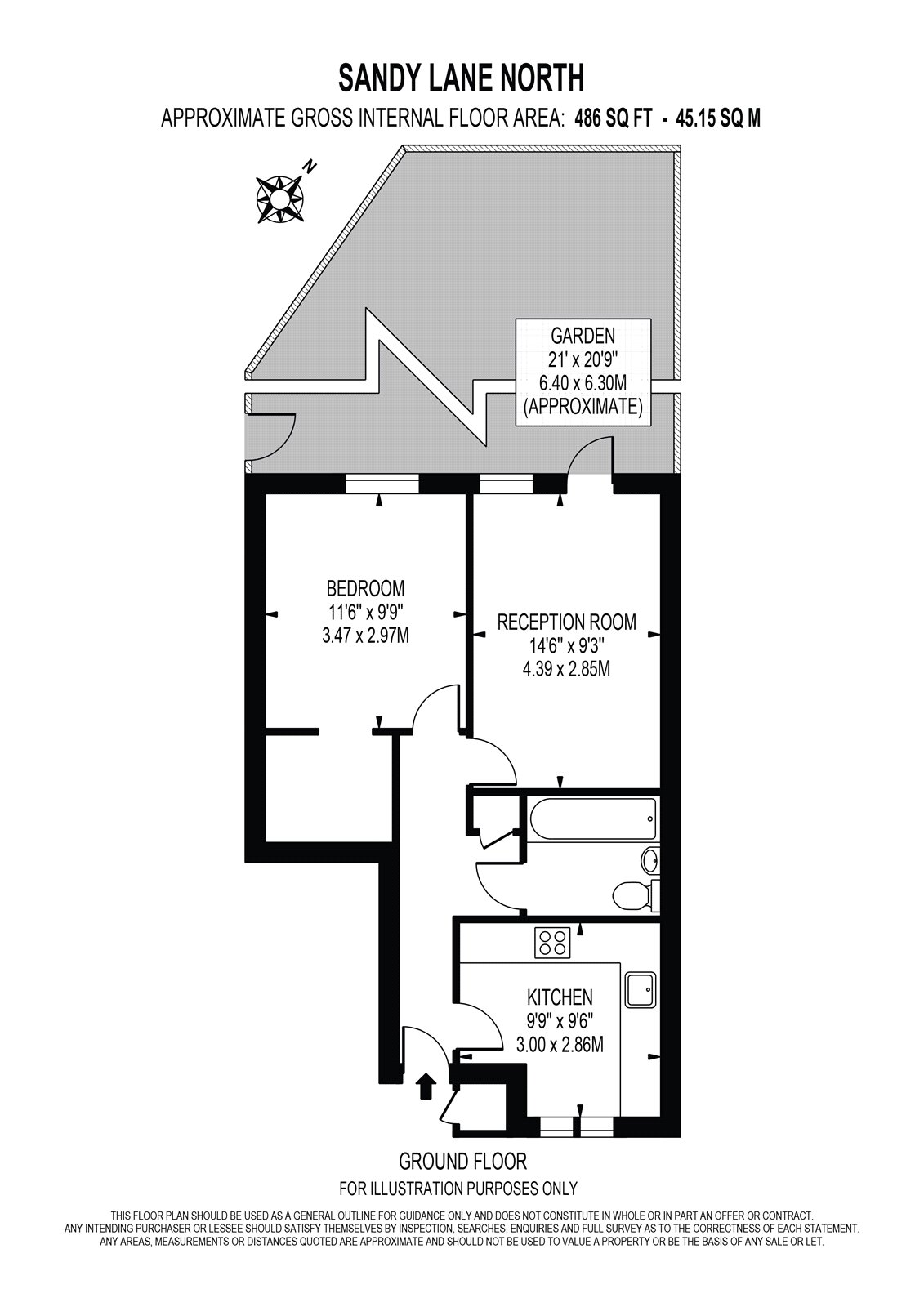 1 Bedrooms Maisonette for sale in Sandy Lane North, Wallington SM6