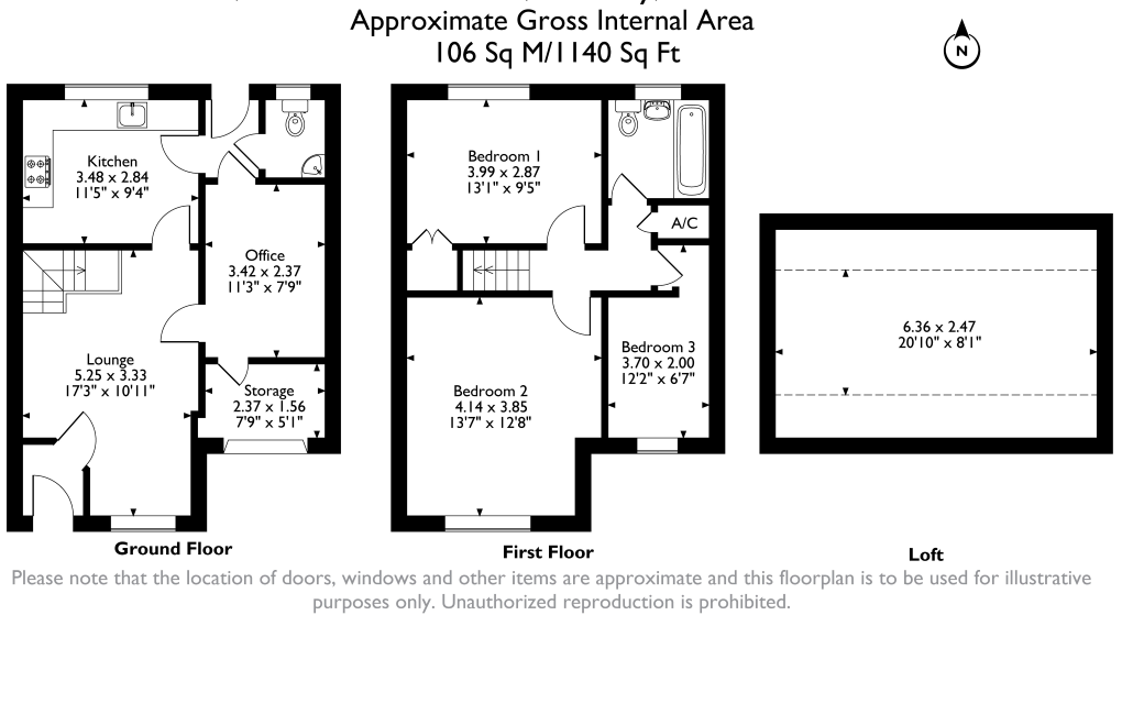5, Warstone Meadows, Bewdley floorplan