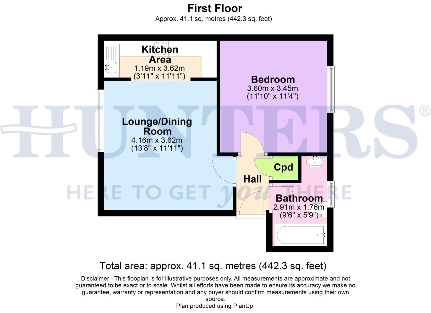 Flat 10, St Gabriels Mews, Middleton floorplan