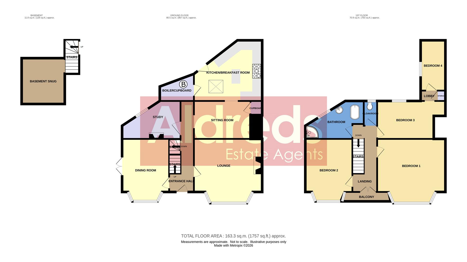 79, St. Georges Road, Great Yarmouth floorplan