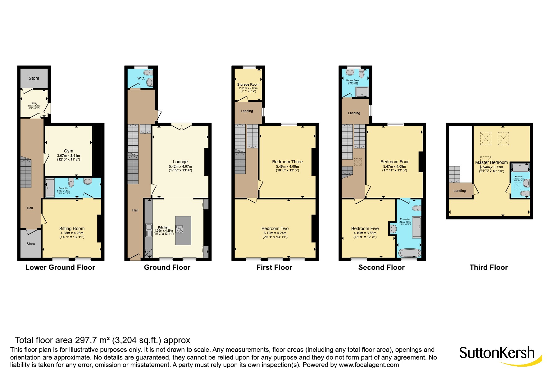 42, Falkner Street, Merseyside floorplan