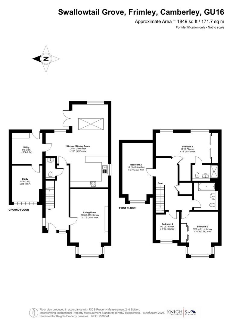 Swallowtail Grove, Camberley floorplan