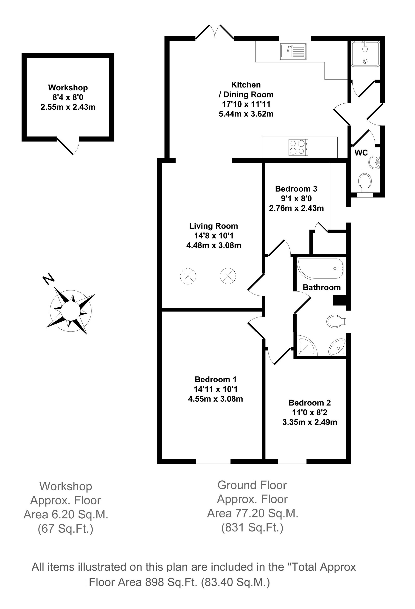 17, Austins Way, Hook Norton floorplan