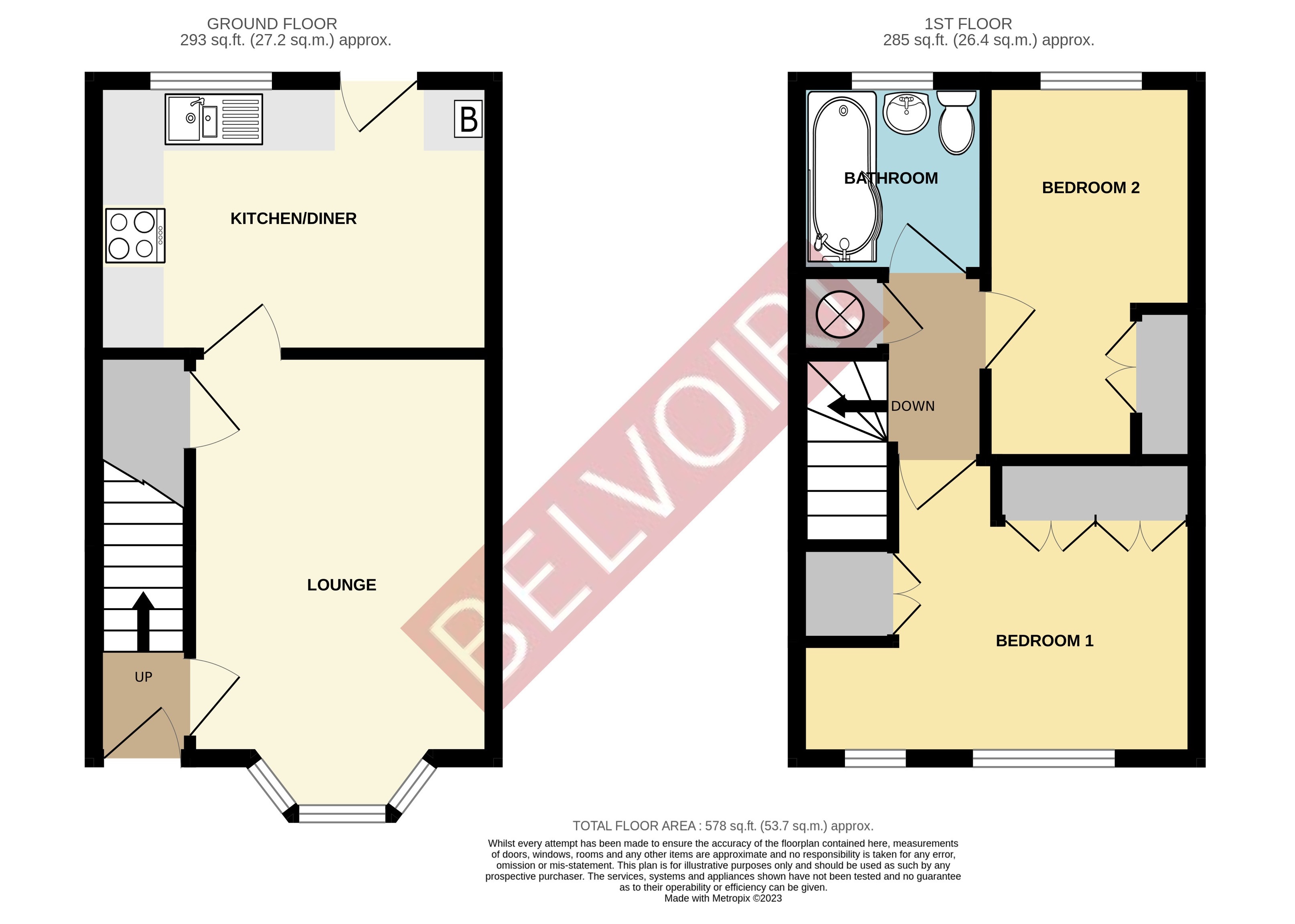 21, Symonds Road, Hitchin floorplan