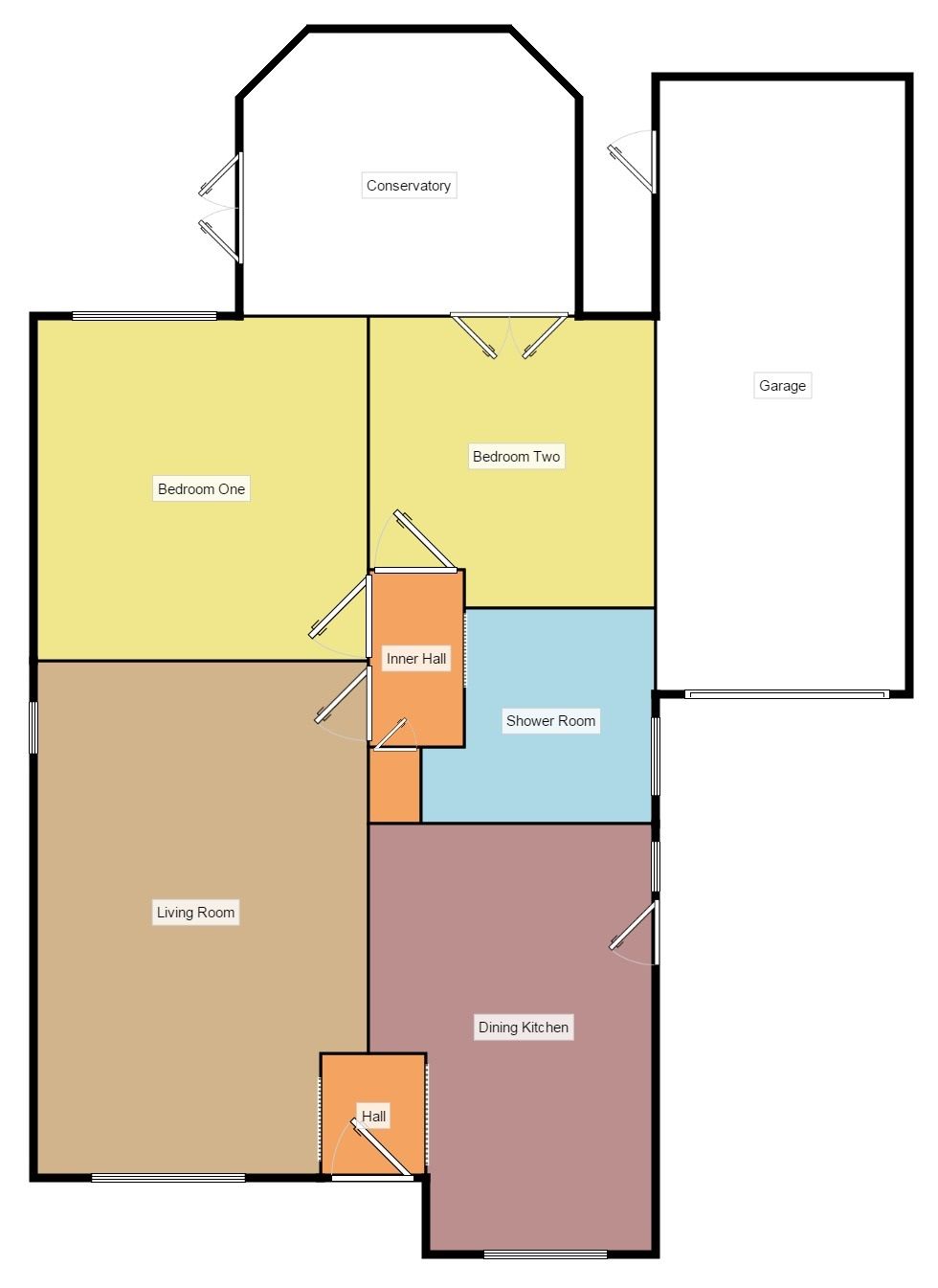 2 Bedrooms Bungalow for sale in Harvest Road, Tytherington, Macclesfield SK10