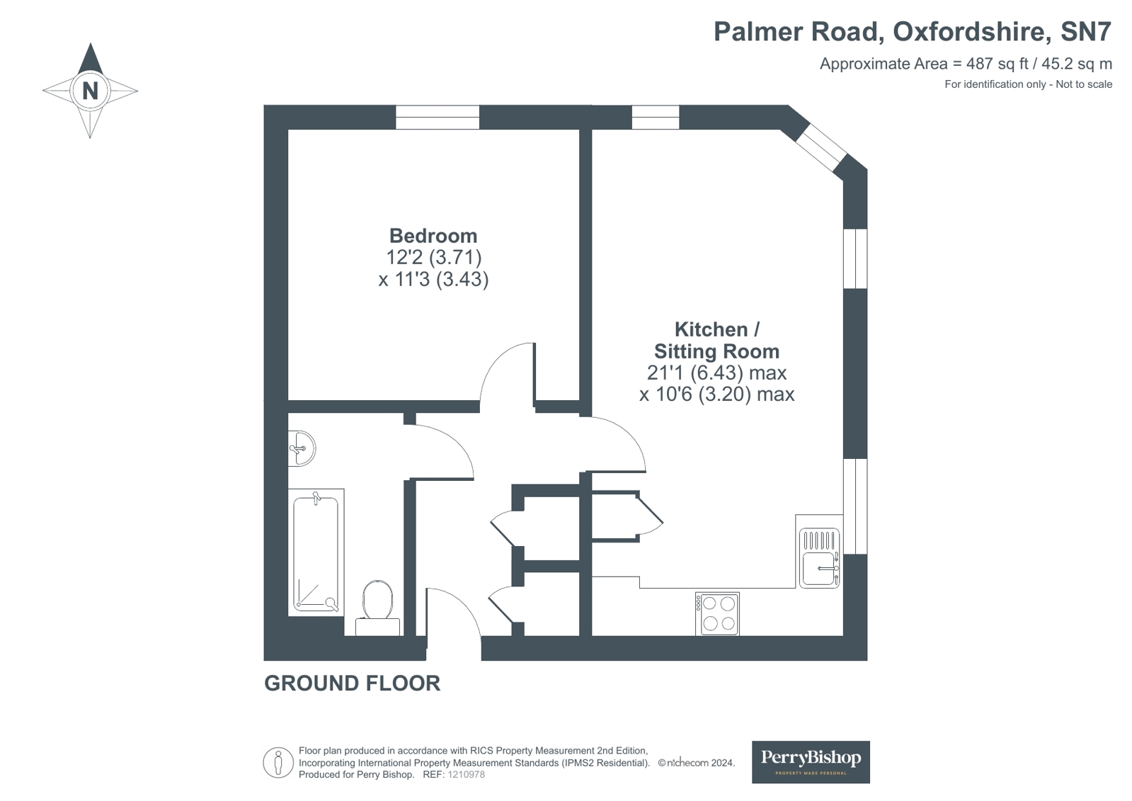 59, Palmer Road, Oxfordshire floorplan