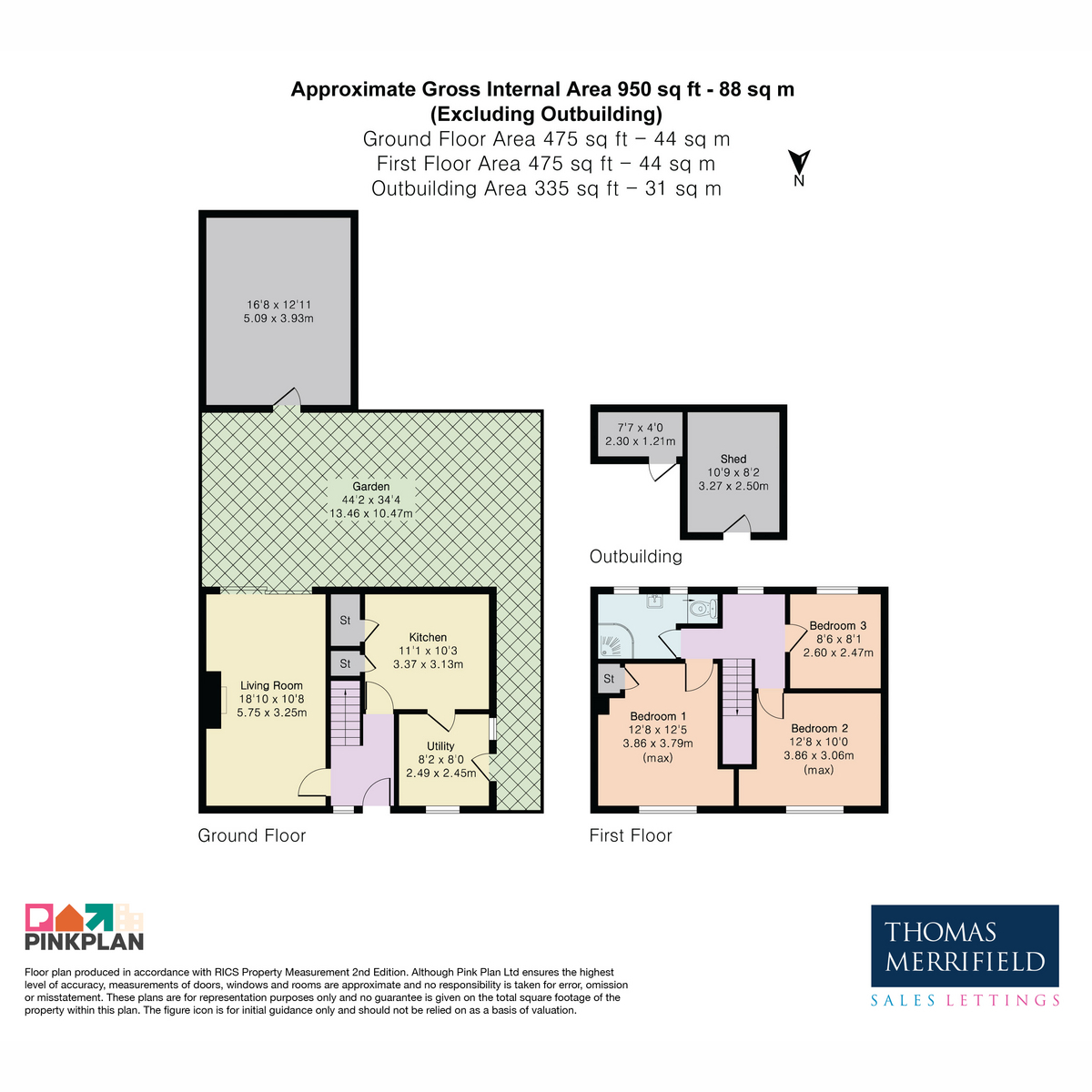 North Drive, Wantage floorplan