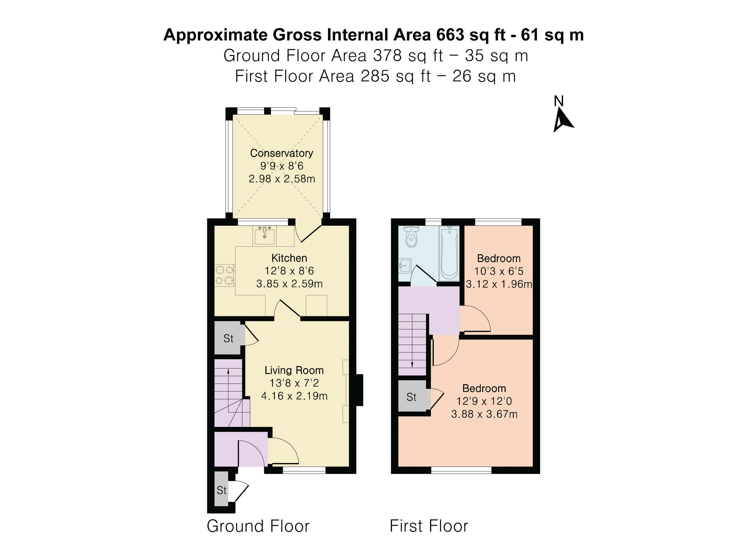 5, Brook Way, Newton Abbot floorplan