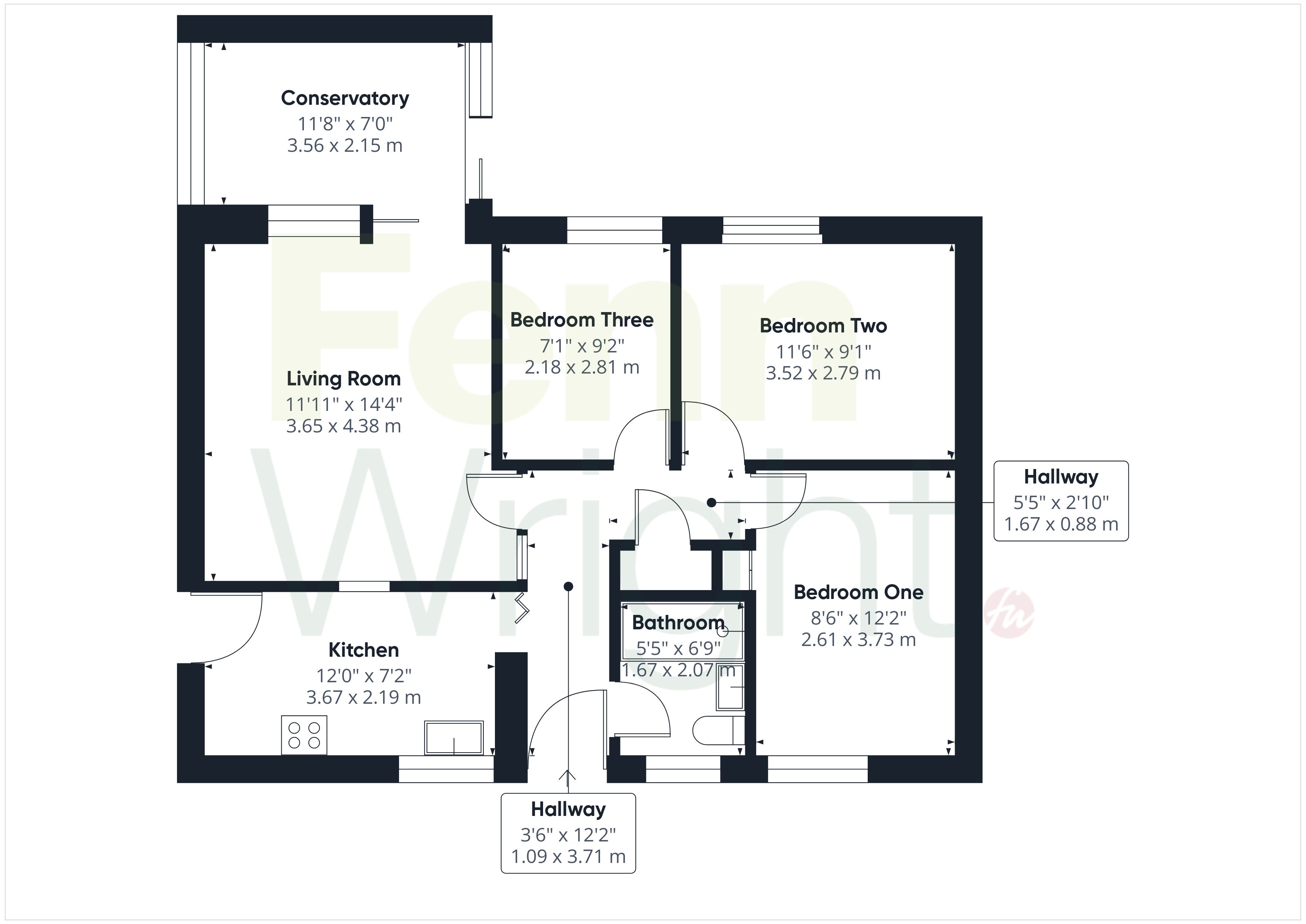 22, Westerns End, Manningtree floorplan