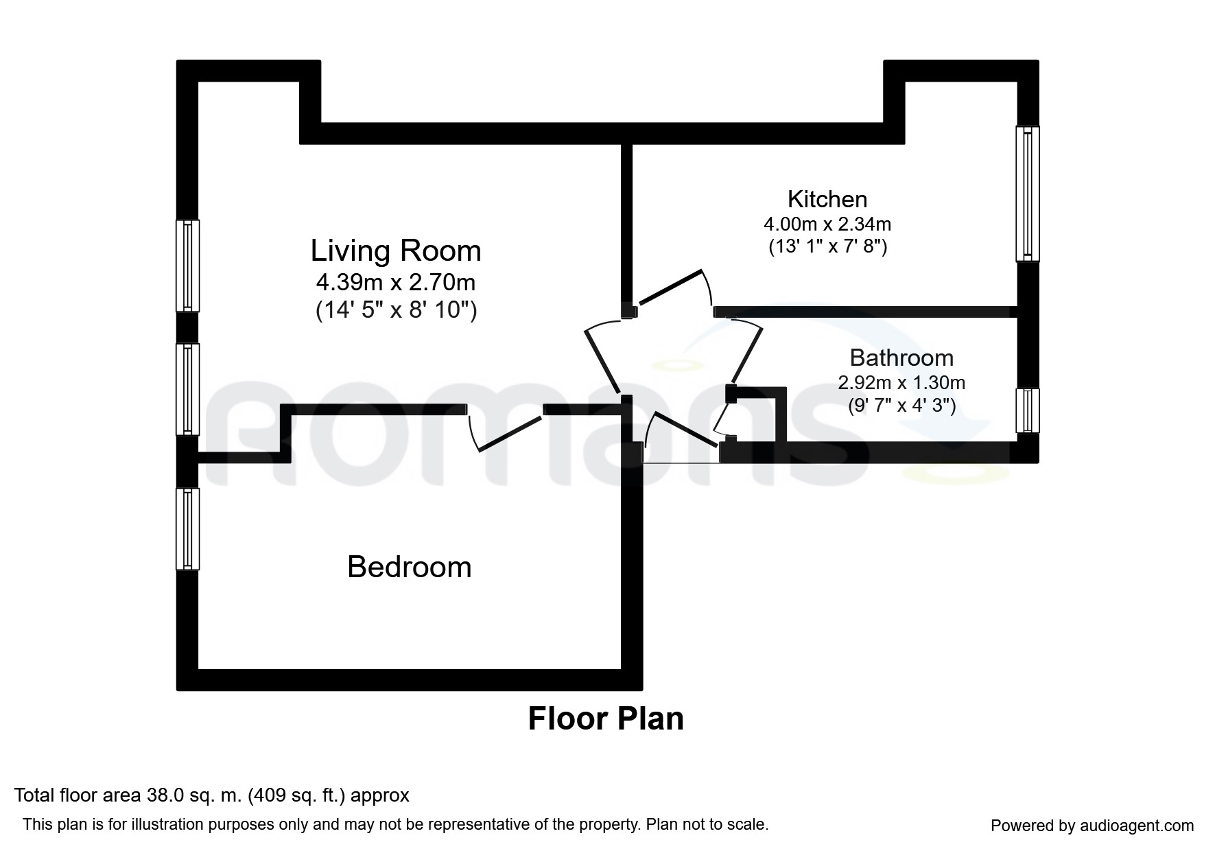 1 Bedrooms Flat to rent in New King Street, Bath BA1