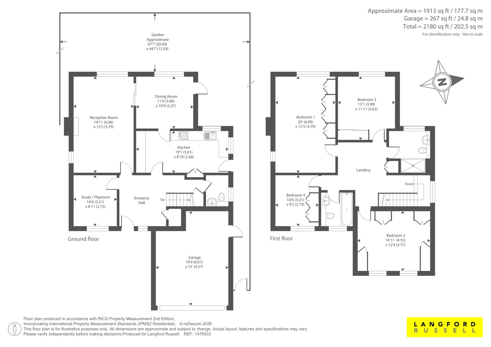 4, Stambourne Way, West Wickham floorplan