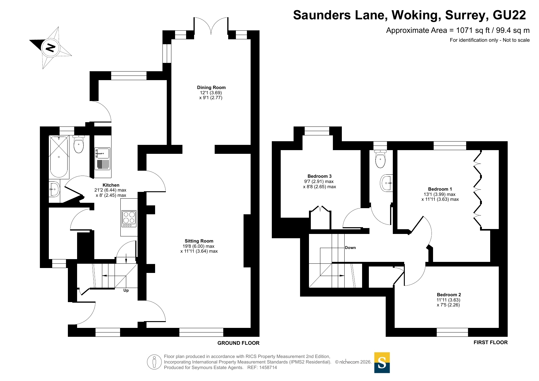 241, Saunders Lane, Surrey floorplan