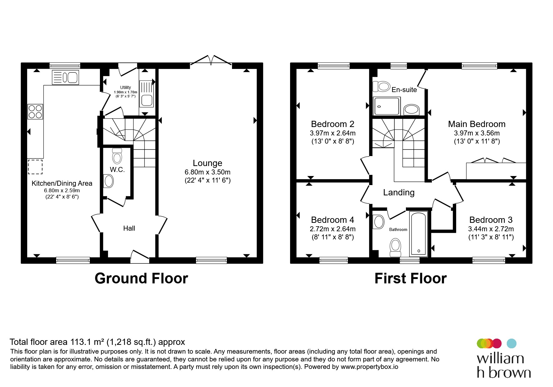 3, Crispin Way, Nottingham floorplan