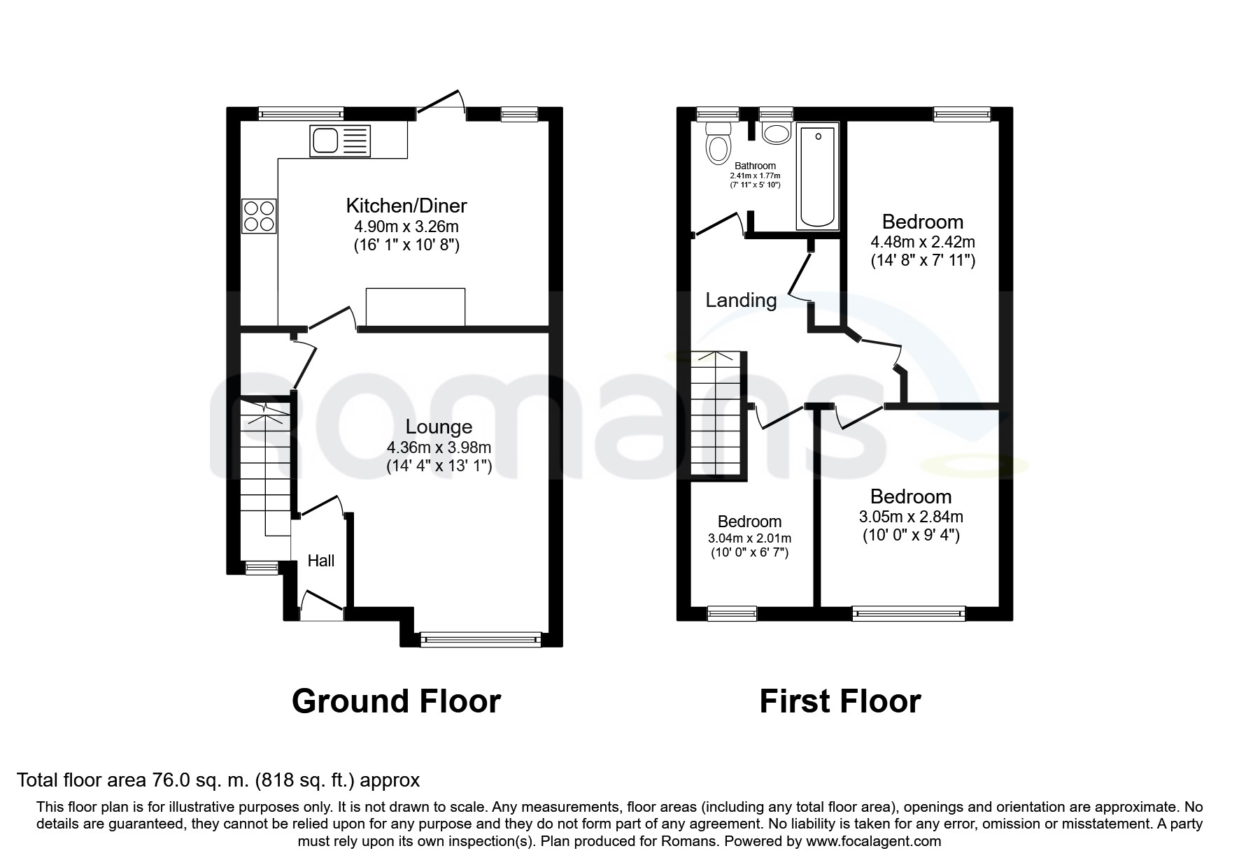 3 Bedrooms Terraced house to rent in Barrie Road, Farnham GU9