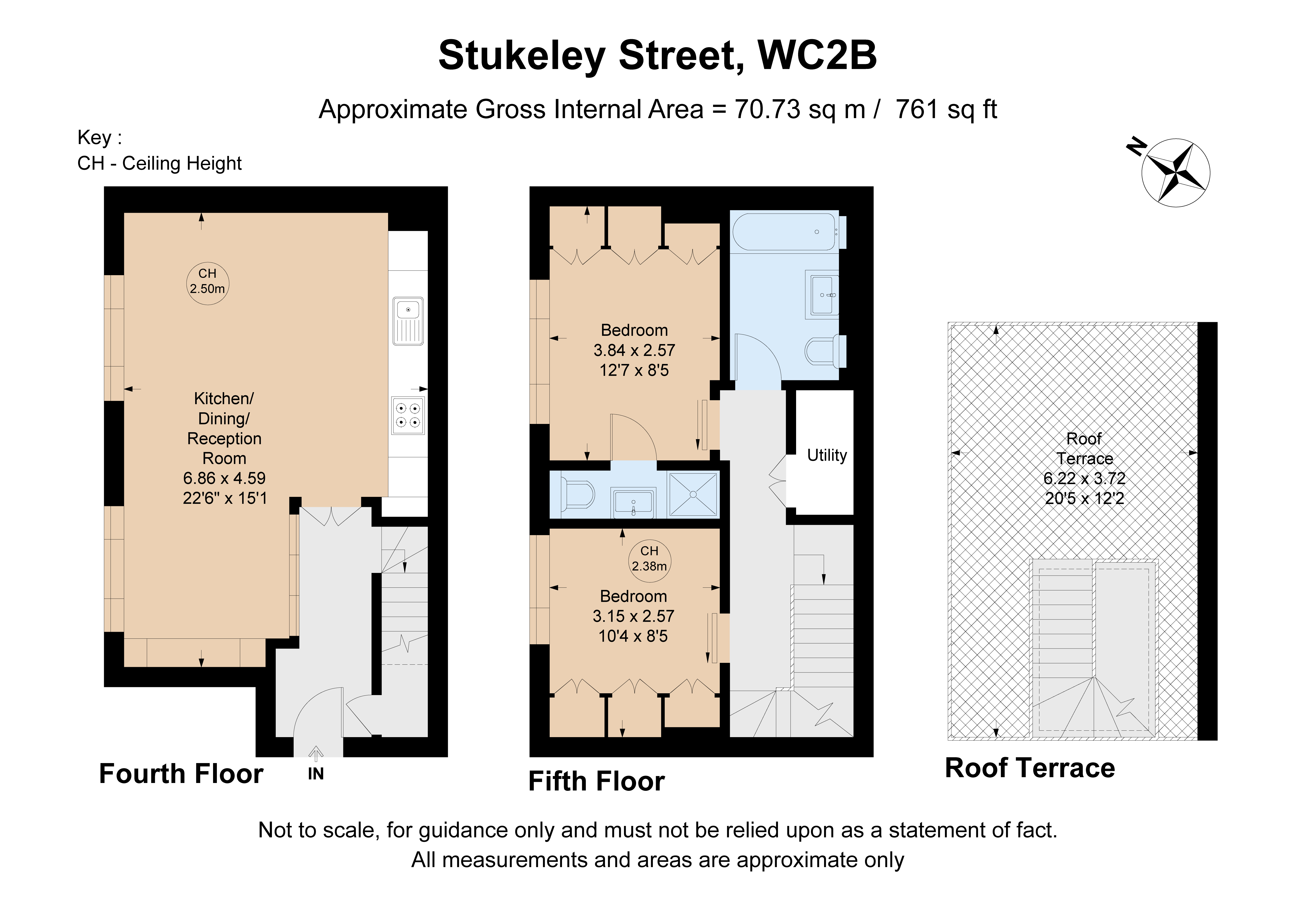 Flat 7, 18, Stukeley Street, London floorplan