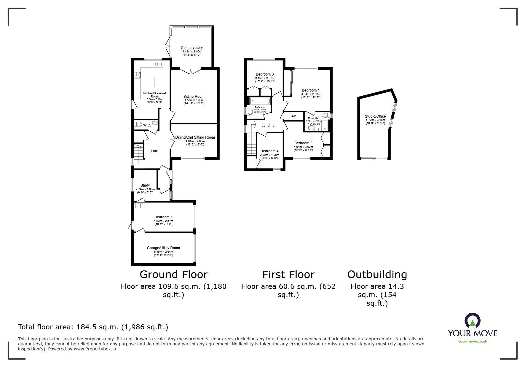 9, Betjeman Drive, Devon floorplan