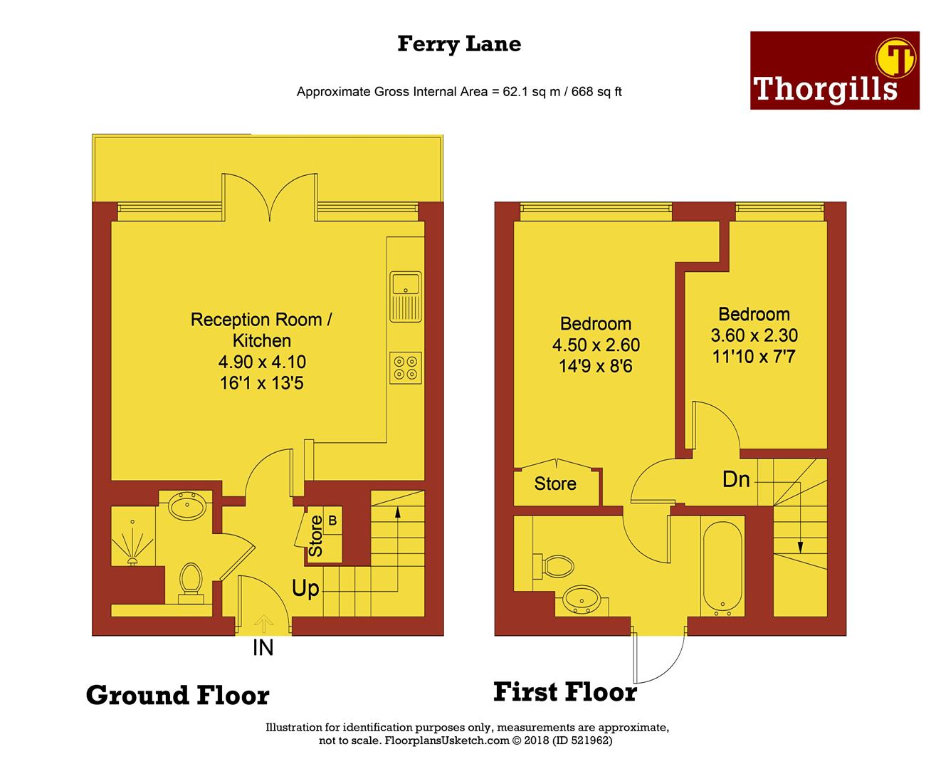 2 Bedrooms Flat for sale in Ferry Lane, Ferry Quays, Brentford TW8