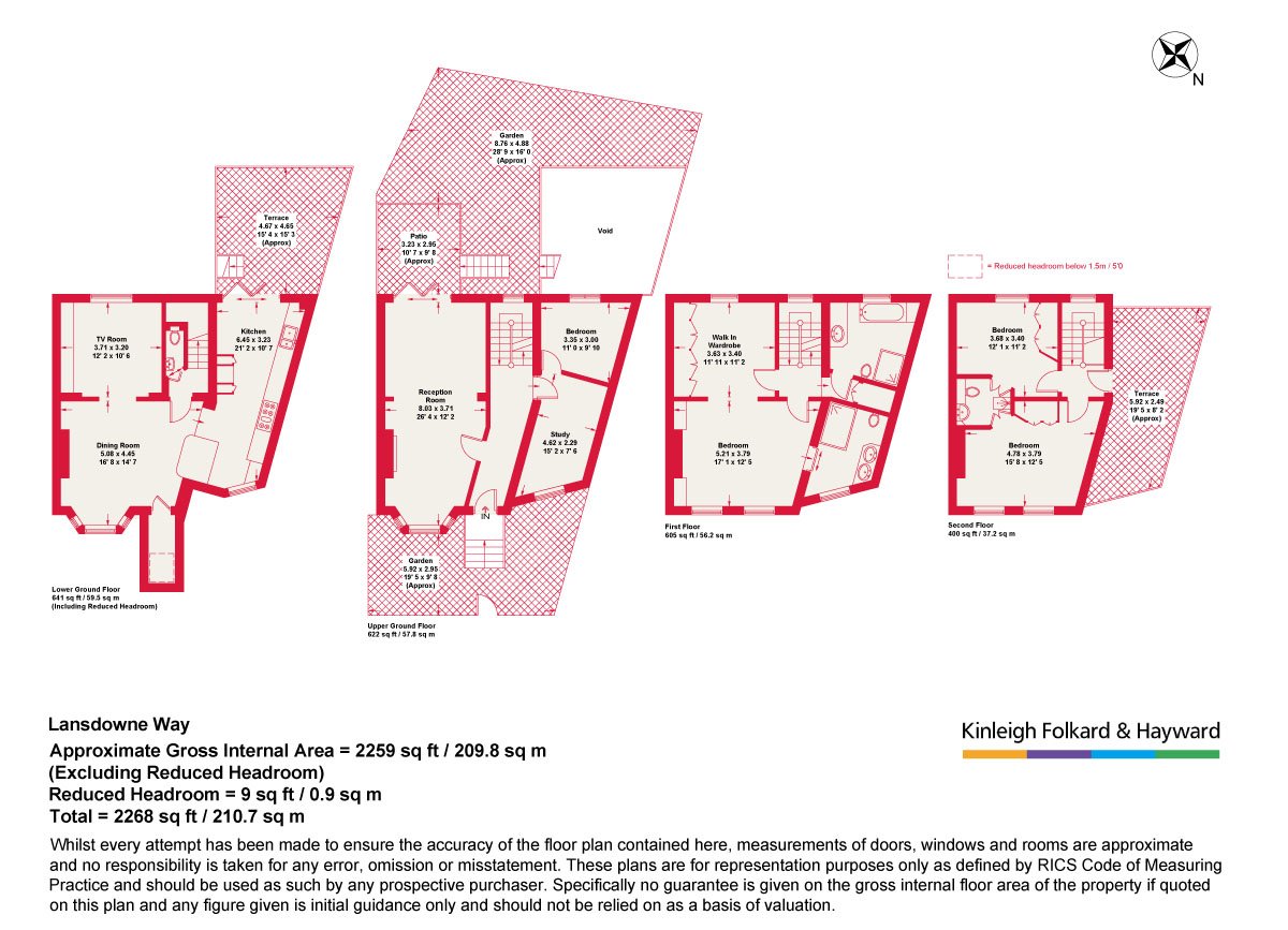 123, Lansdowne Way, London floorplan